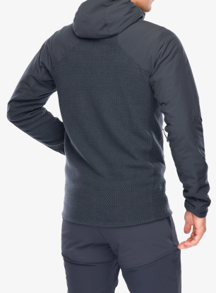 Hibridna jakna Patagonia Nano-Air Light Hybrid Hoody - smolder blue