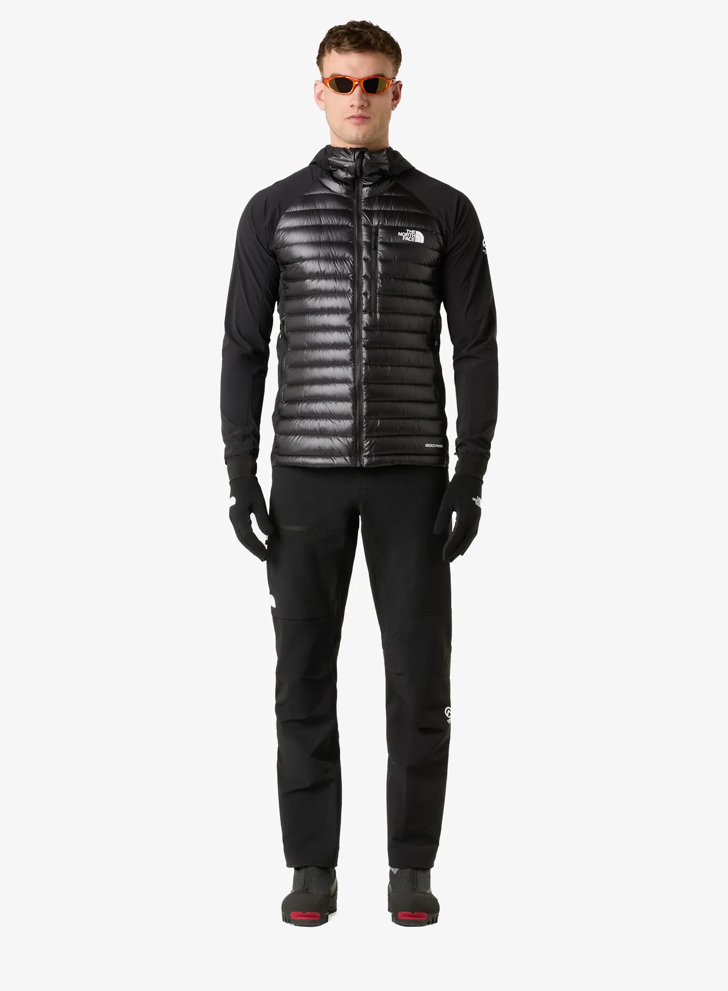 Hibridna jakna The North Face Summit Breithorn LT Hybrid Hoodie - tnf black
