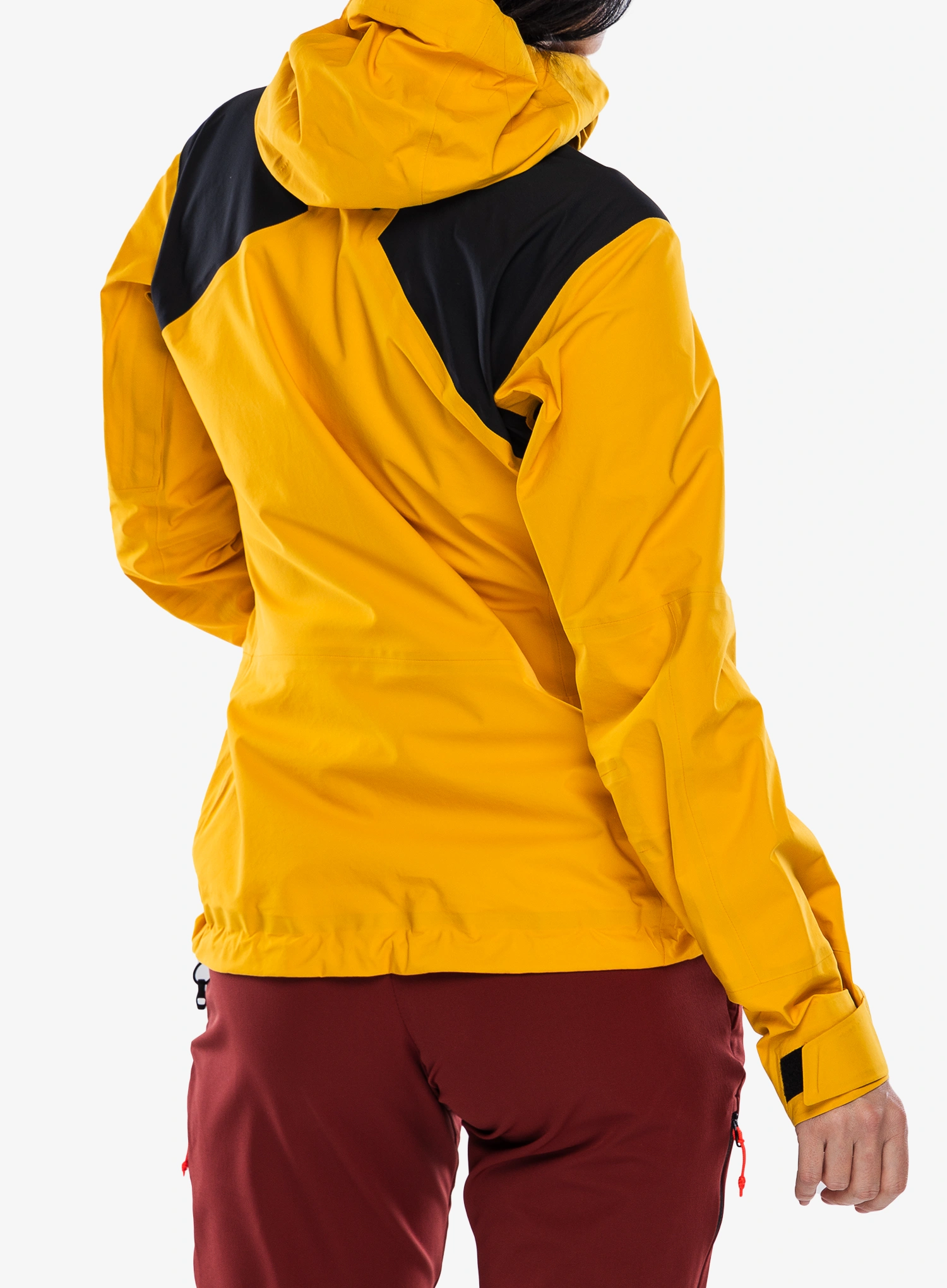 Ženska nepremočljiva jakna Salewa Ortles PTX 3L Jacket - gold