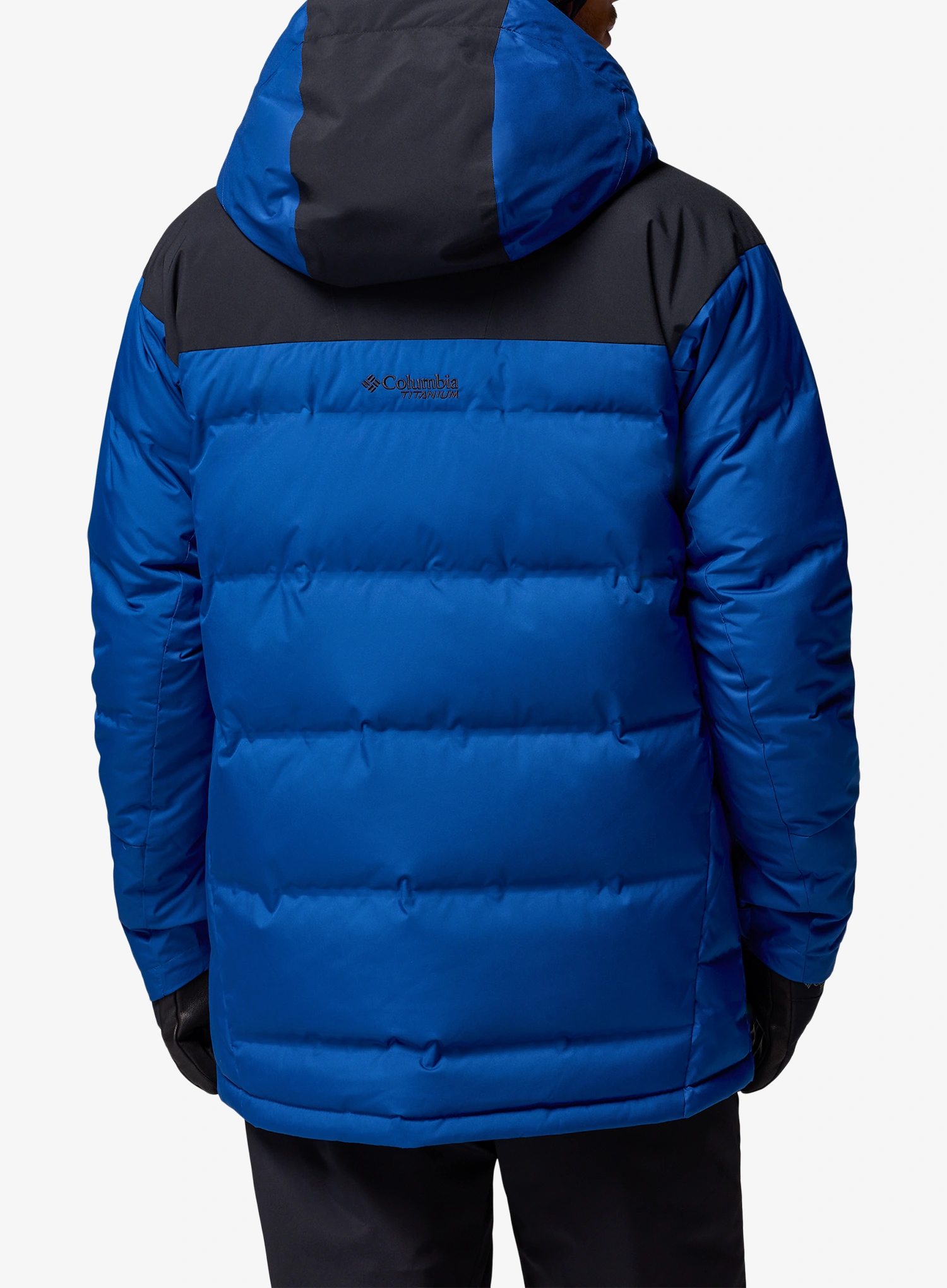 Smučarska jakna Columbia Glacier Ridge Down Jacket - mountain blue/black