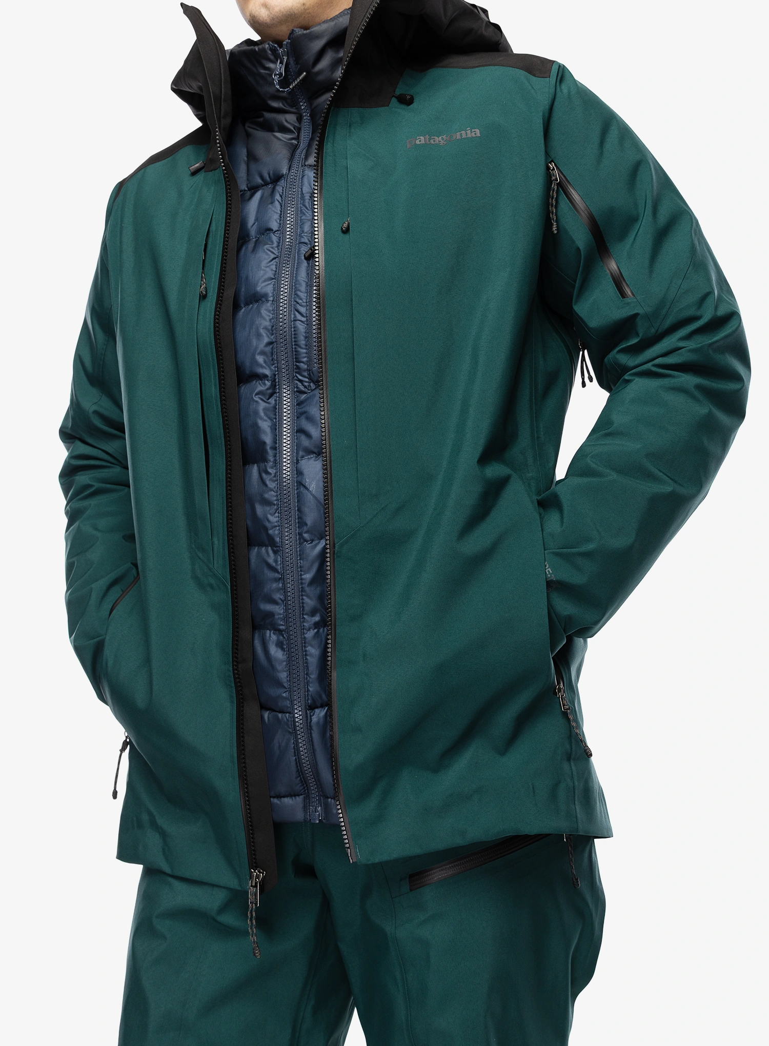 Smučarska jakna Patagonia PowSlayer Jacket - cascade green