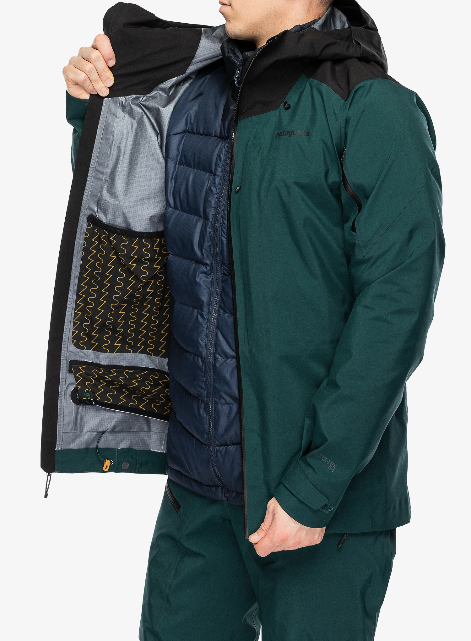 Smučarska jakna Patagonia PowSlayer Jacket - cascade green