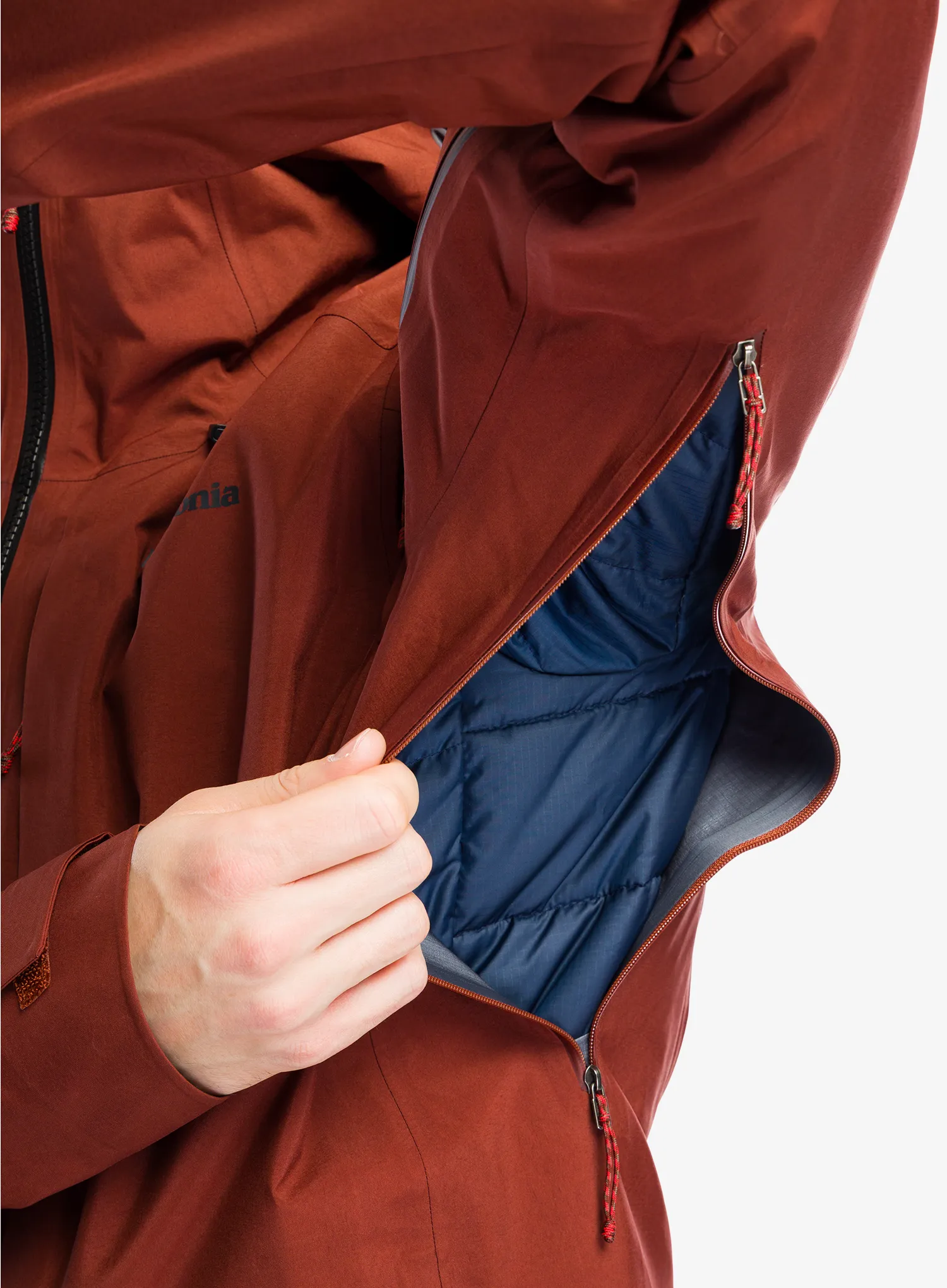 Smučarska jakna Patagonia PowSlayer Jacket - dried vanilla