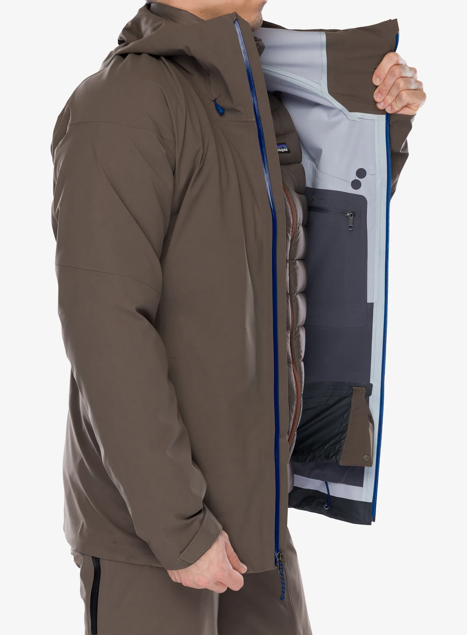 Smučarska jakna Patagonia SnowDrifter Jacket - marlow brown