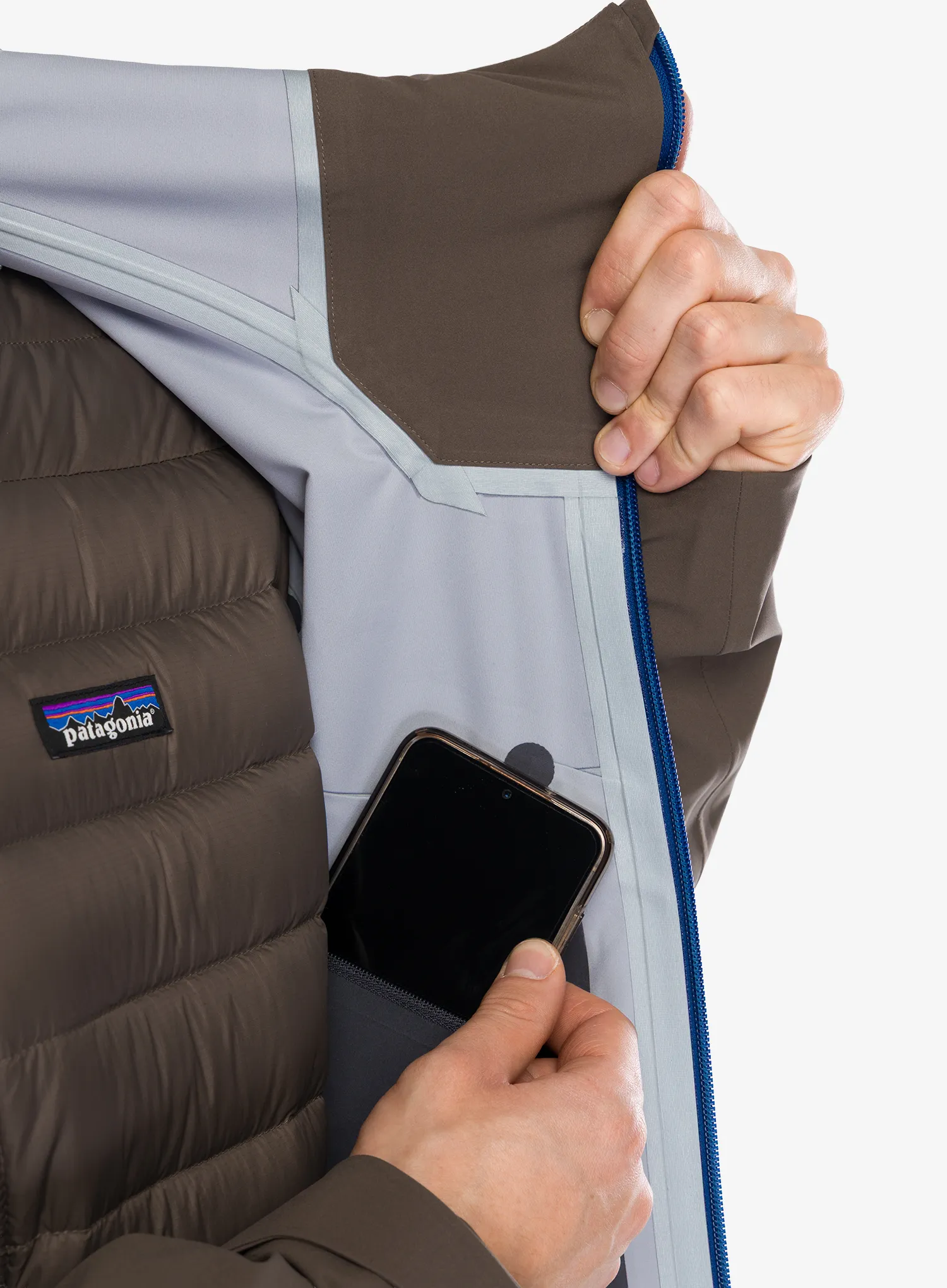 Smučarska jakna Patagonia SnowDrifter Jacket - marlow brown
