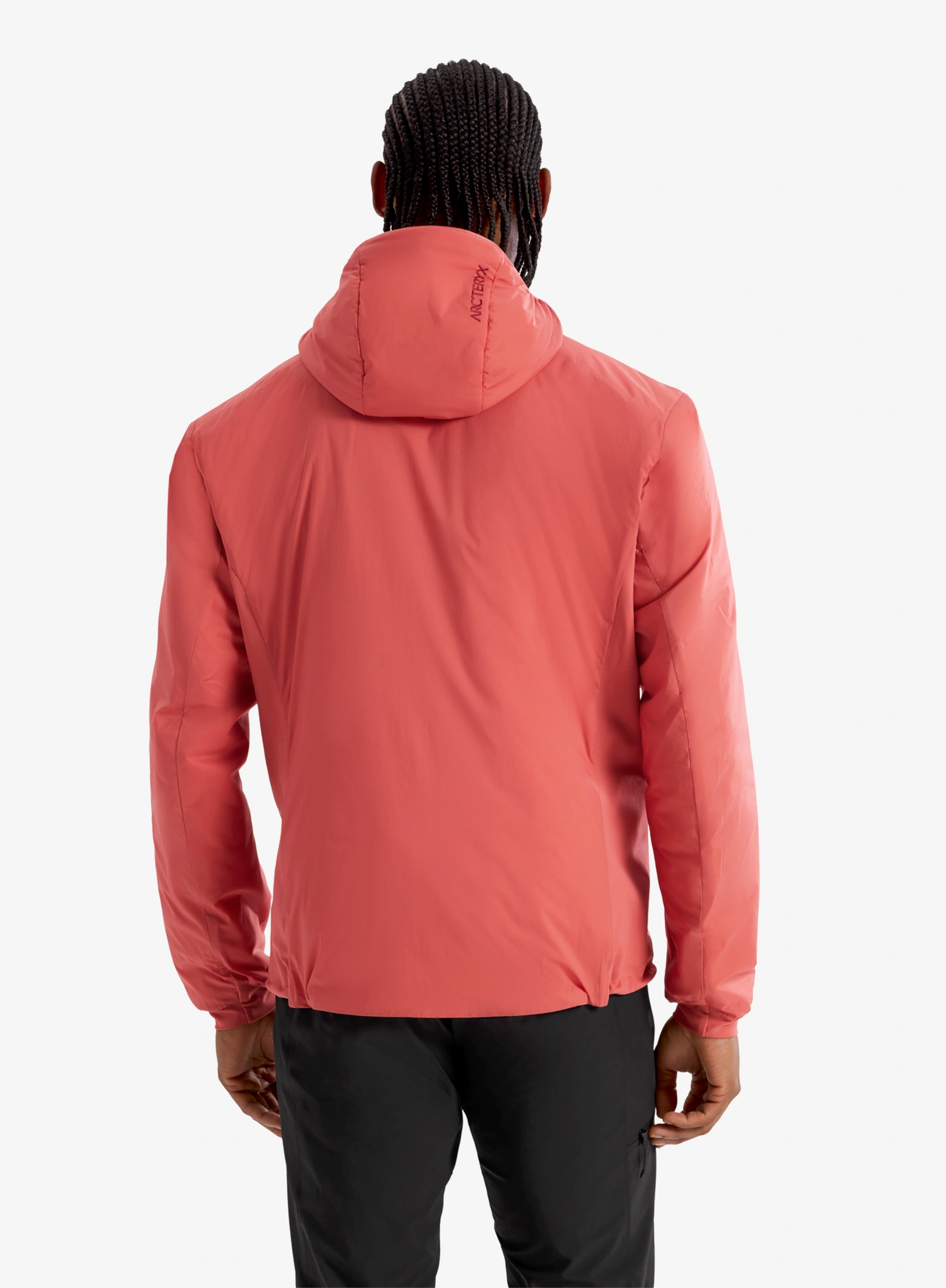 Sintetična jakna Arcteryx Atom Hoody - stone red