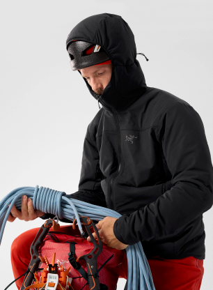 Sintetična jakna Arcteryx Proton Hoody - black