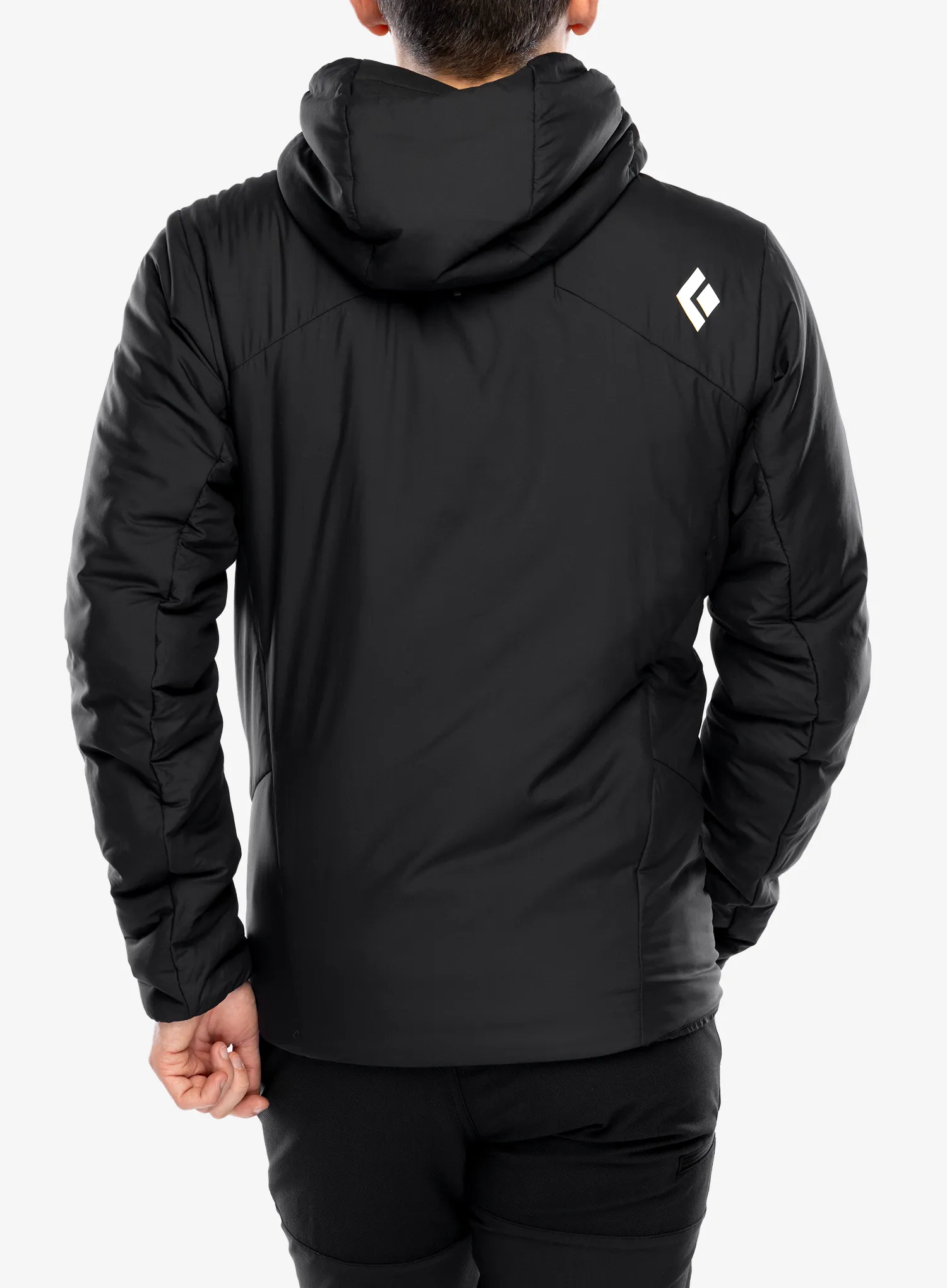 Sintetična jakna Black Diamond First Light Stretch Hoody - black/black