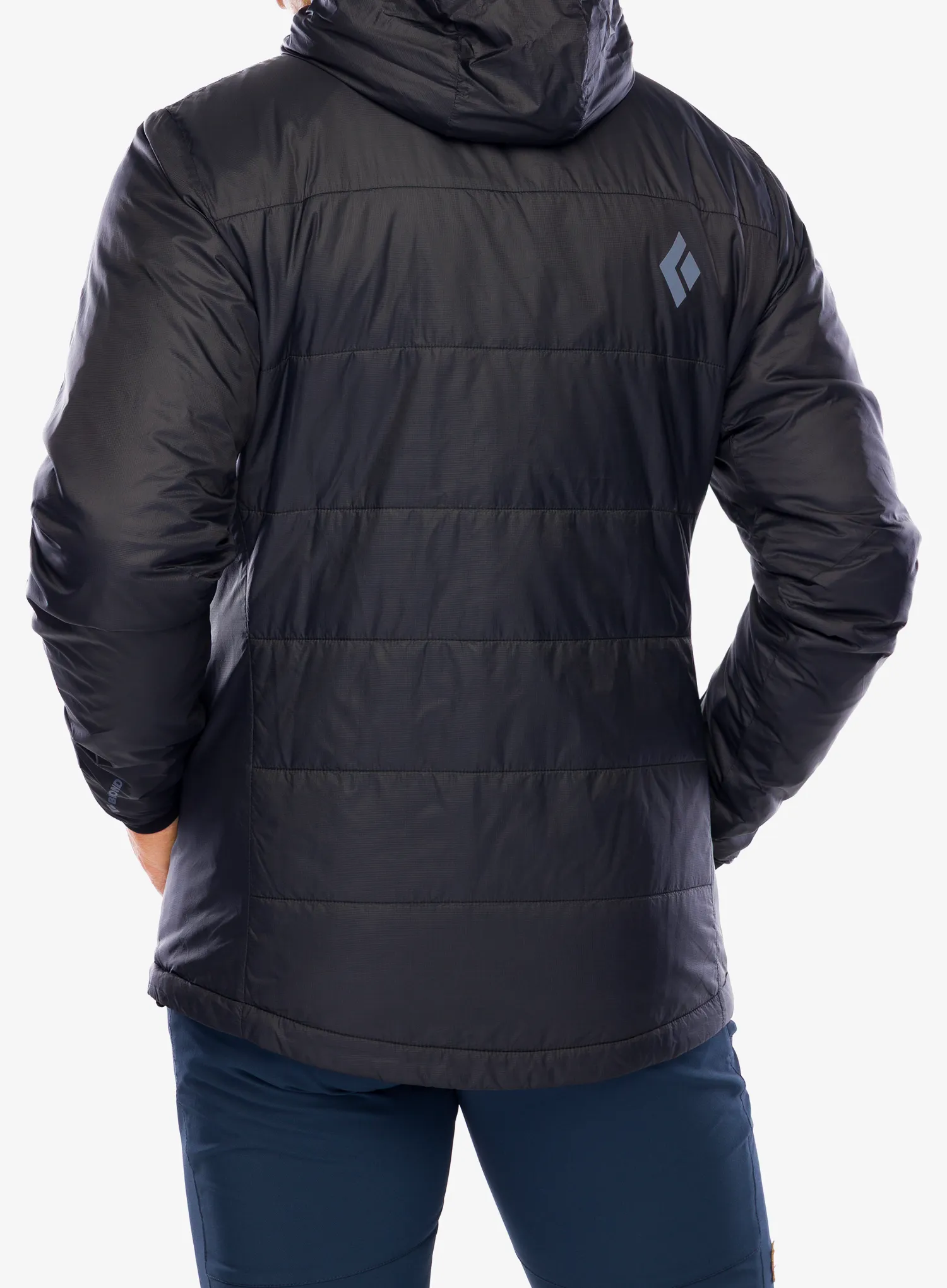 Sintetična jakna Black Diamond Solution Hoody - black