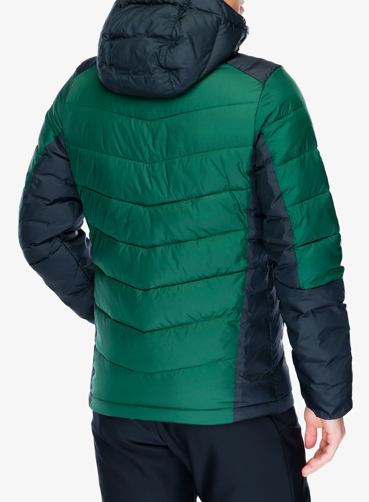 Sintetična jakna Columbia Labyrinth Loop II Hooded Jacket - rain forest/black