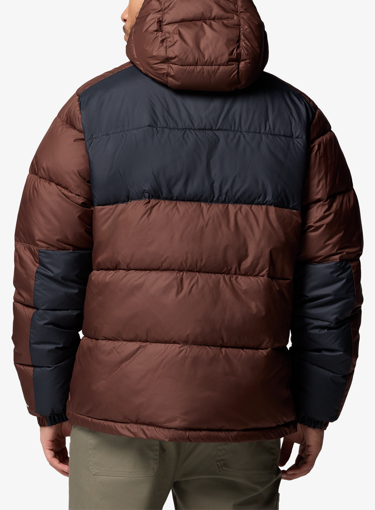 Sintetična jakna Columbia Pike Lake II Hooded Jacket - tobacco/black