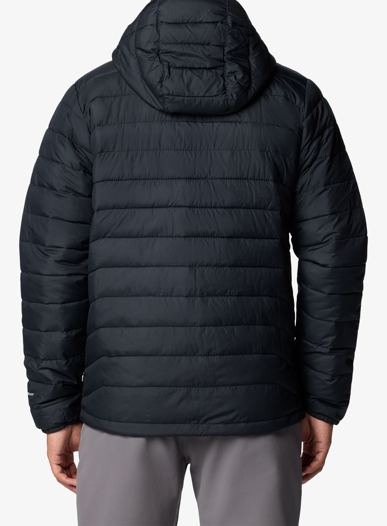 Sintetična jakna Columbia Powder Lite II Hooded Jacket - black