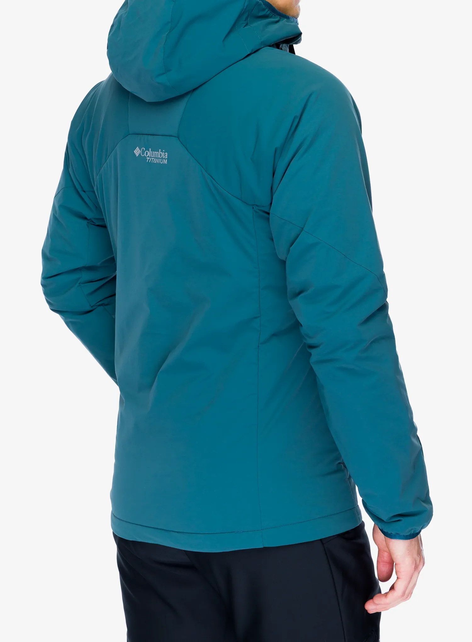 Sintetična jakna Columbia Silver Leaf Lite Hooded Jacket - everblue
