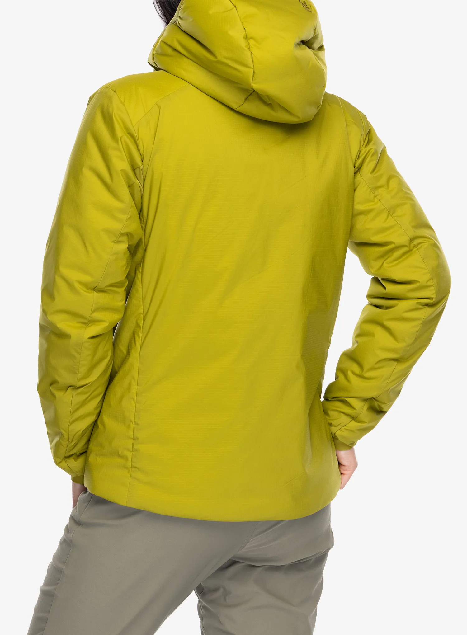 Ženska sintetična jakna Arcteryx Atom SV Hoody - olive moss