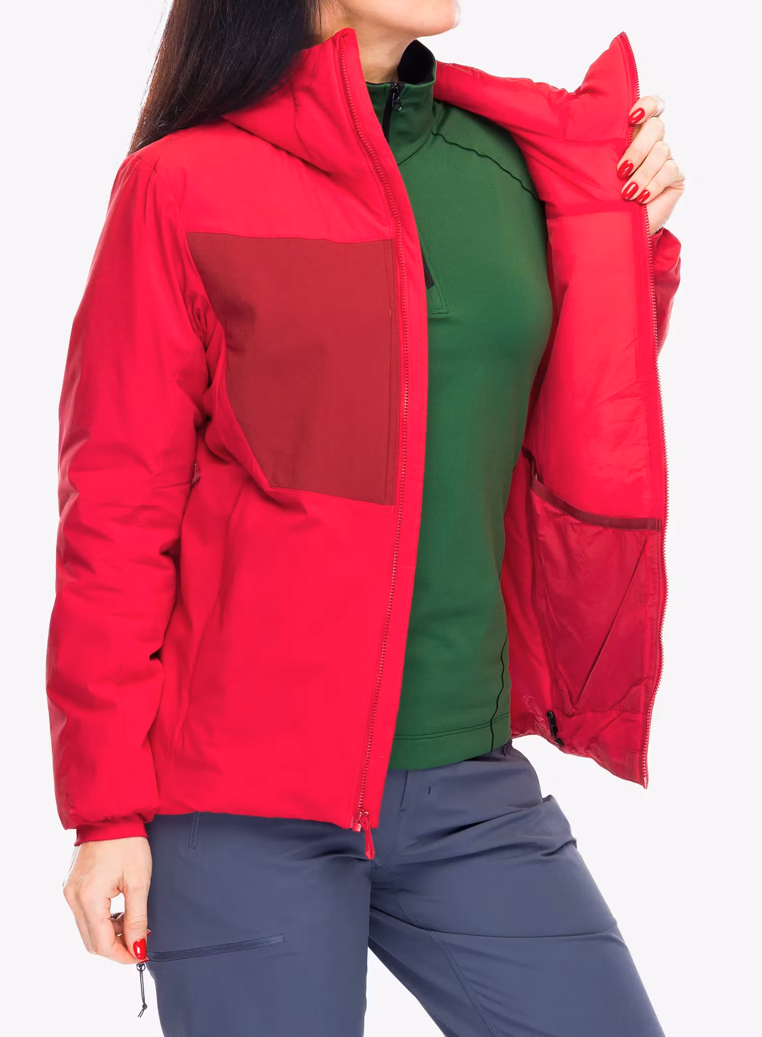 Ženska sintetična jakna Arcteryx Proton Heavyweight Hoody - heritage