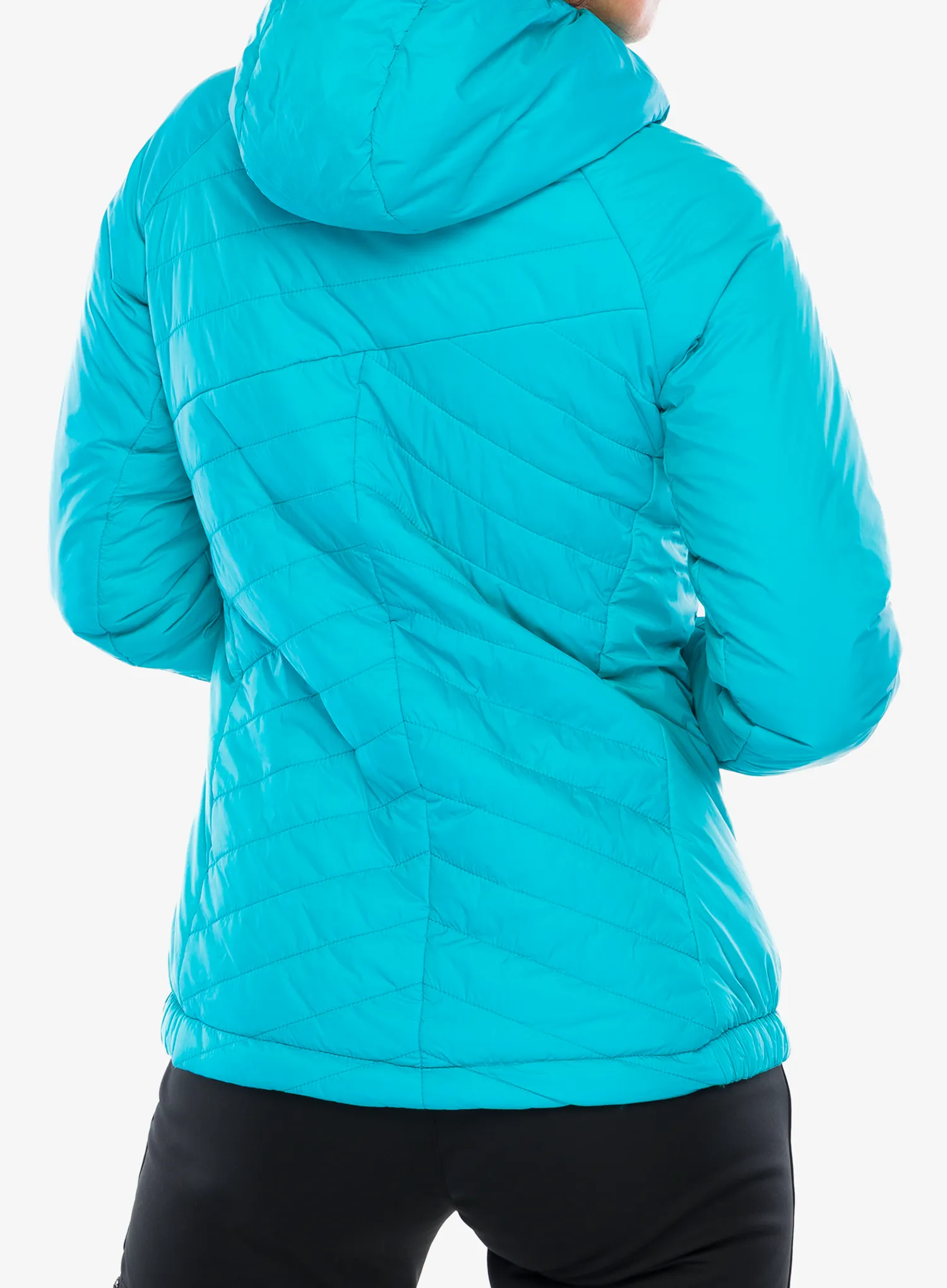 Sintetična jakna CMP Aalia Jacket Fix Hood - lagoon