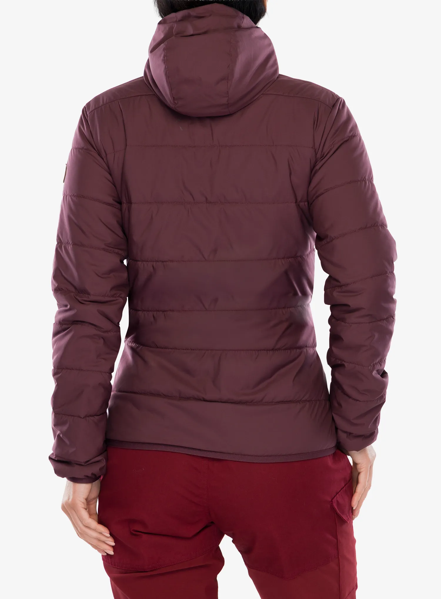 Sintetična jakna Fjallraven Keb Padded Hoodie - port