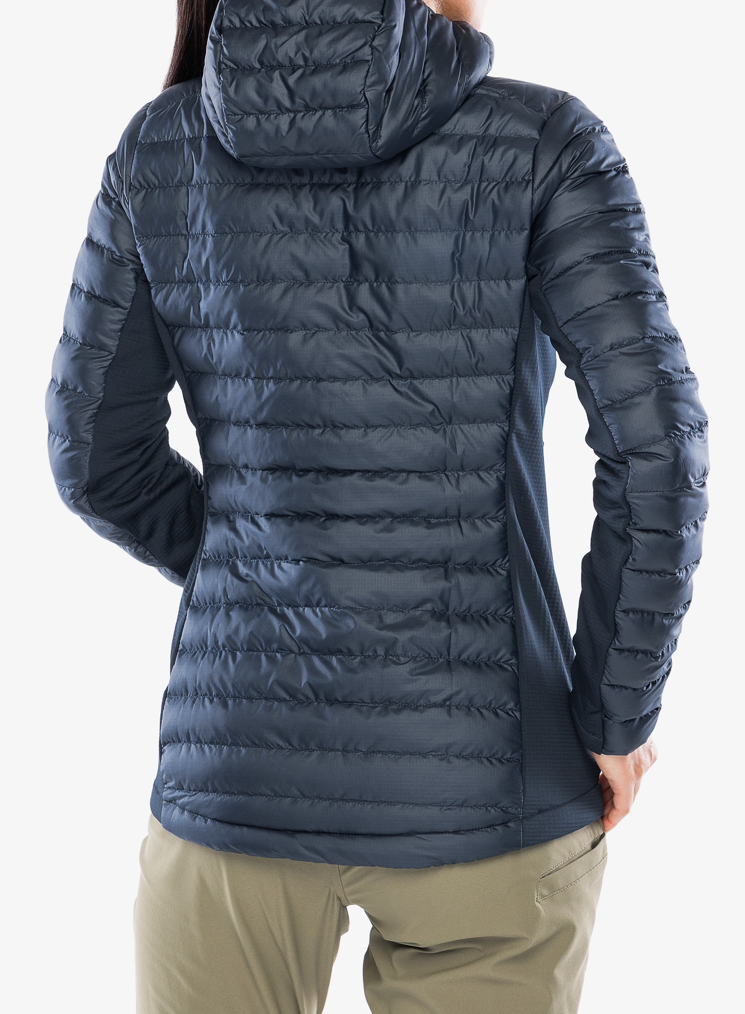 Ženska sintetična jakna Montane Icarus Lite Hoodie - eclipse blue