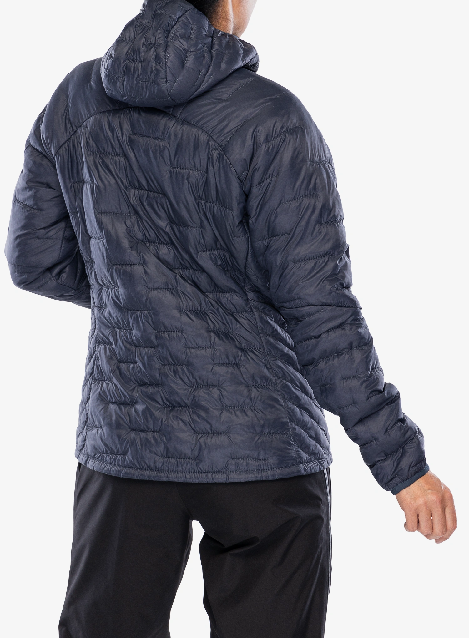 Ženska sintetična jakna Patagonia Micro Puff Hoody - smolder blue/p6 blue