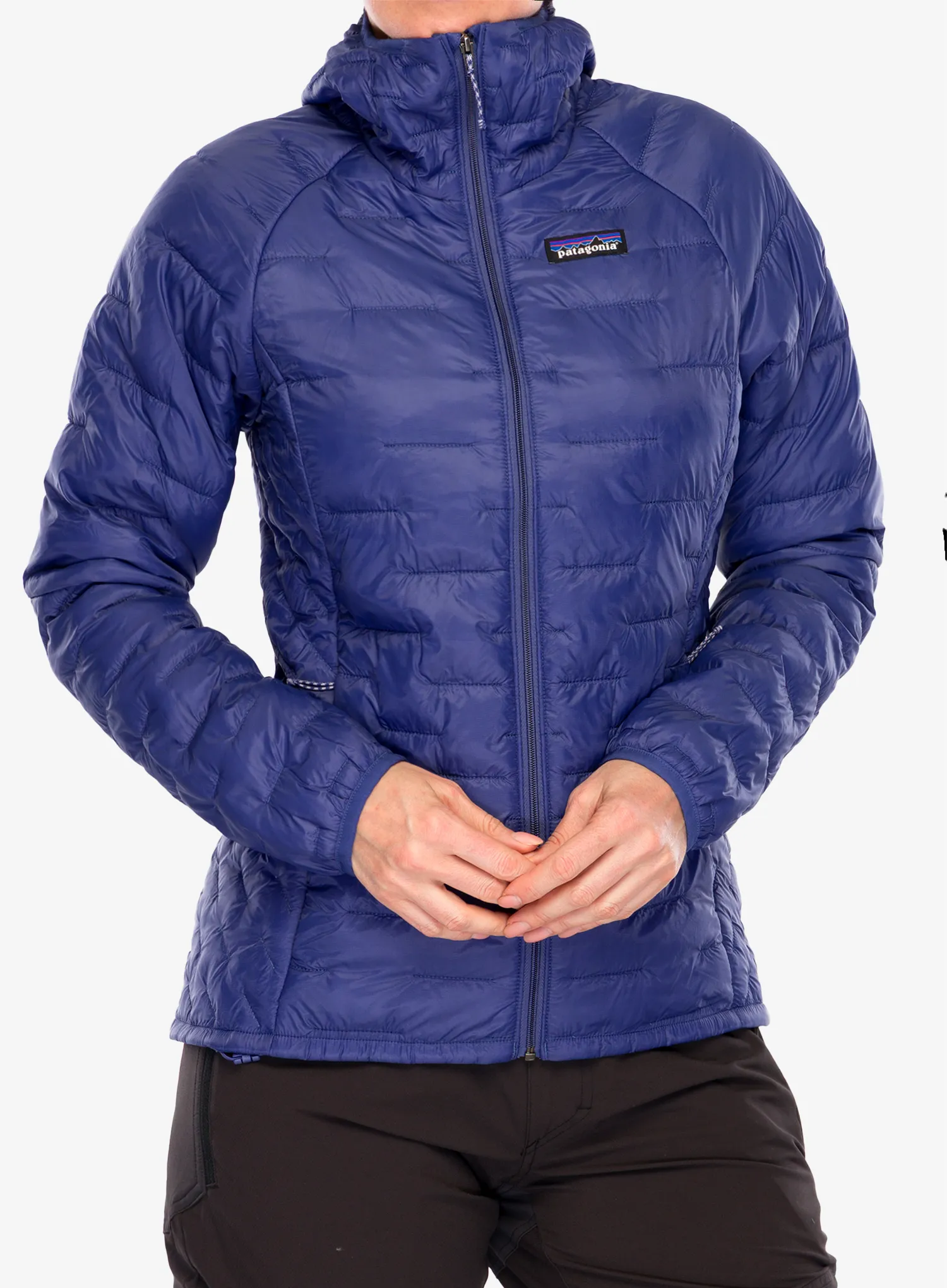 Ženska sintetična jakna Patagonia Micro Puff Hoody - solstice purple