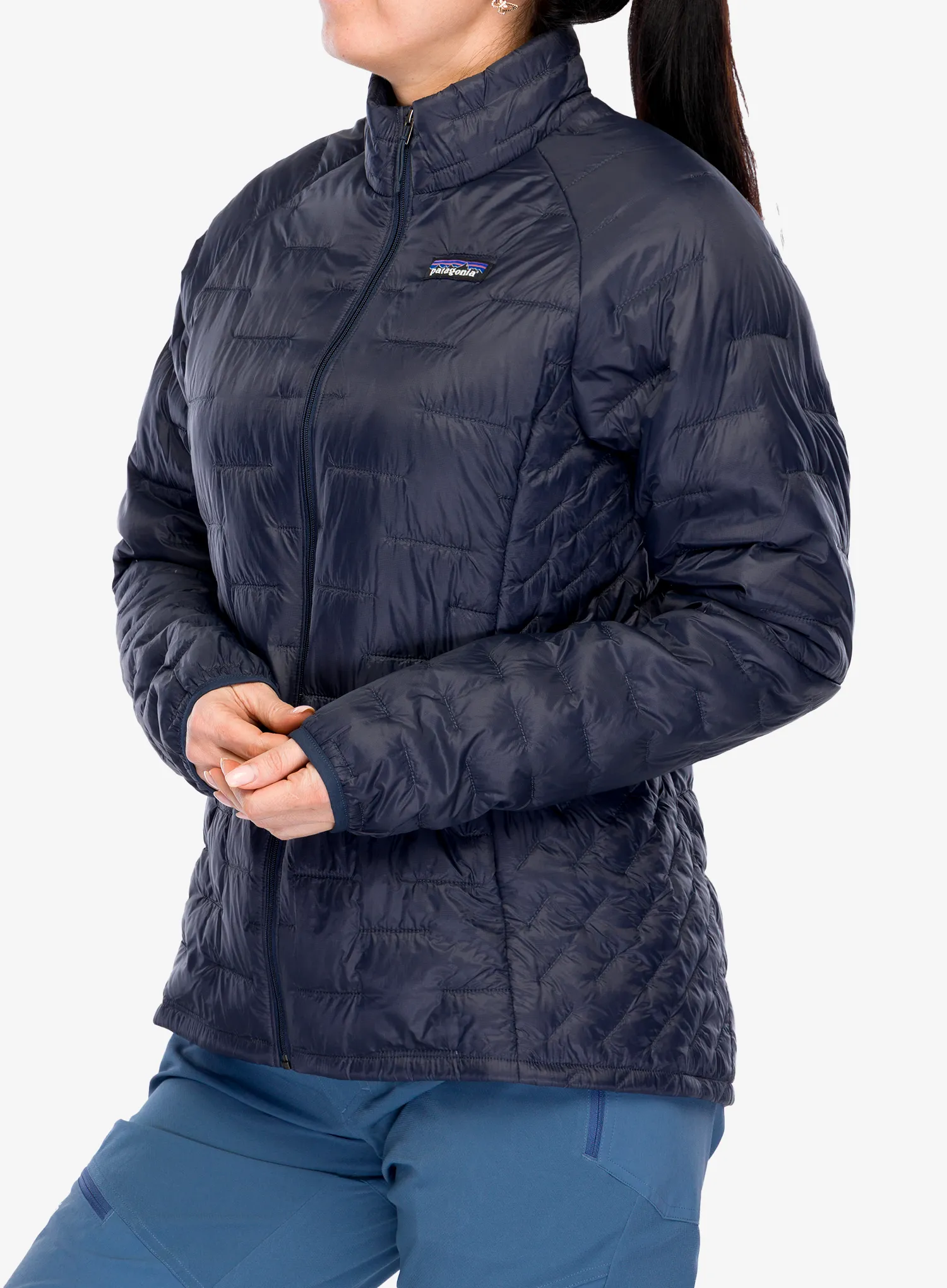 Ženska sintetična jakna Patagonia Micro Puff Jacket - smolder blue