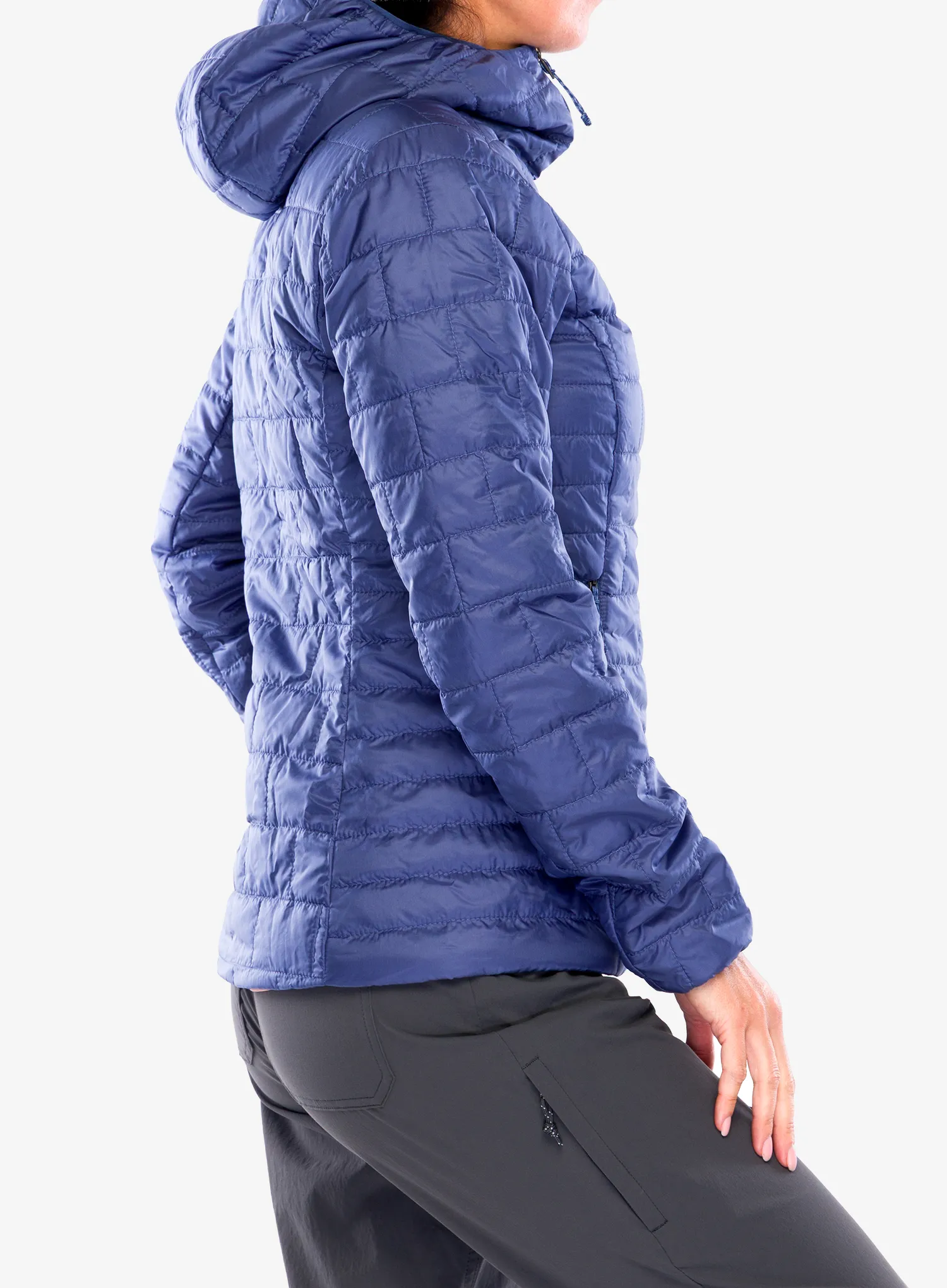 Ženska sintetična jakna Patagonia Nano Puff Hoody - current blue