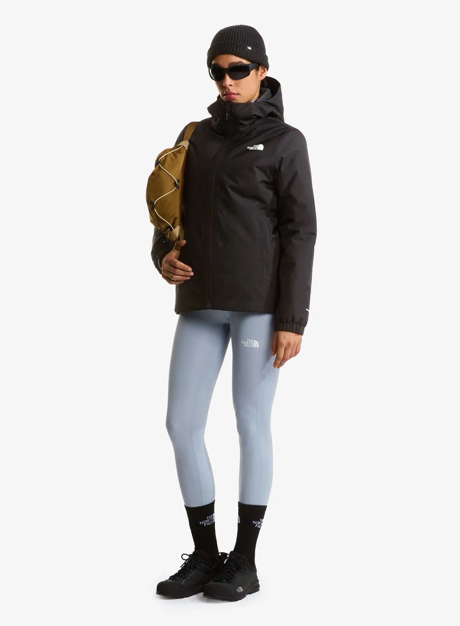 Ženska sintetična jakna The North Face Quest Mono Ins Jacket - tnf black