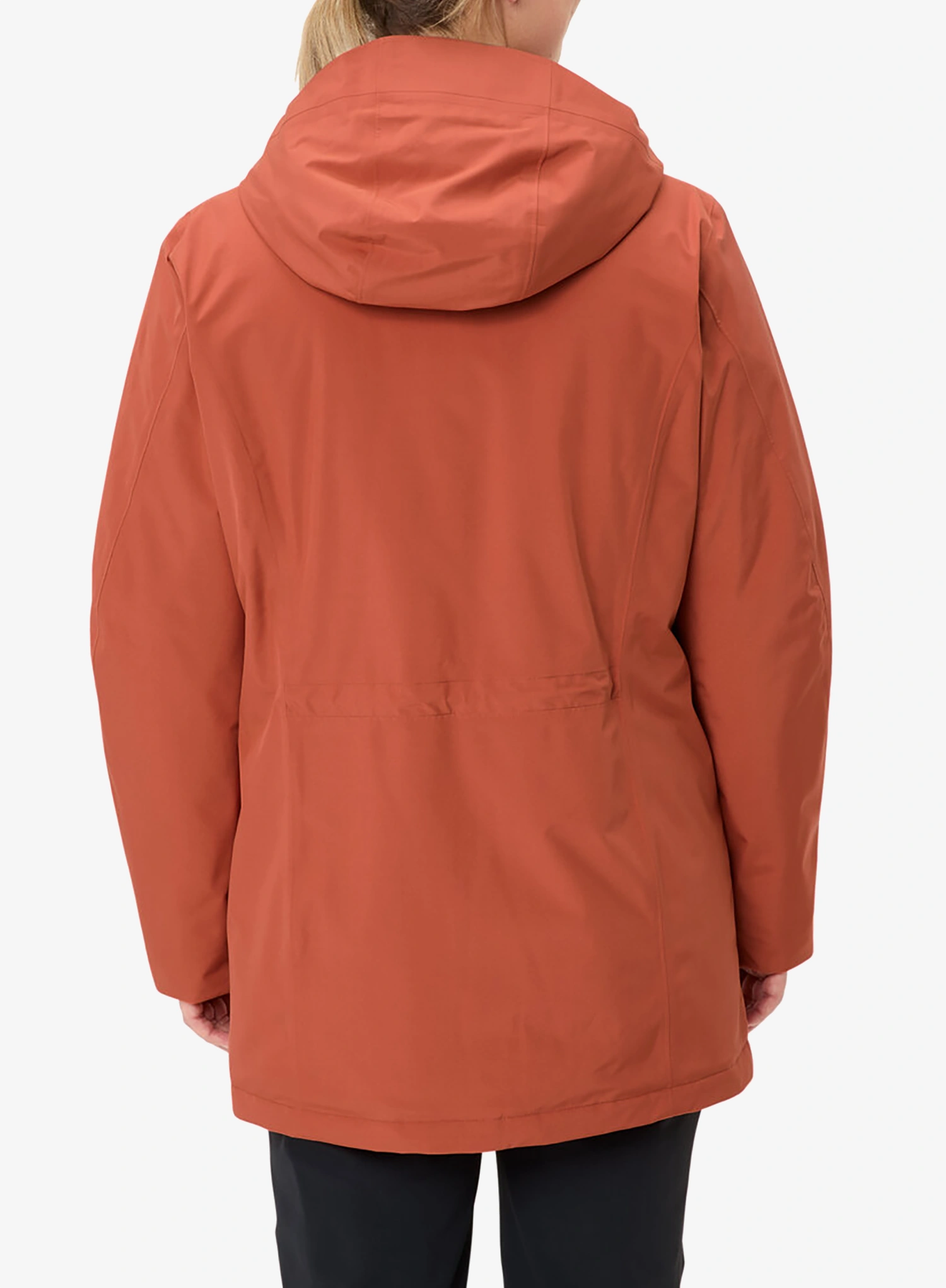 Ženska jakna Vaude Rosemoor Padded Parka - buckeye