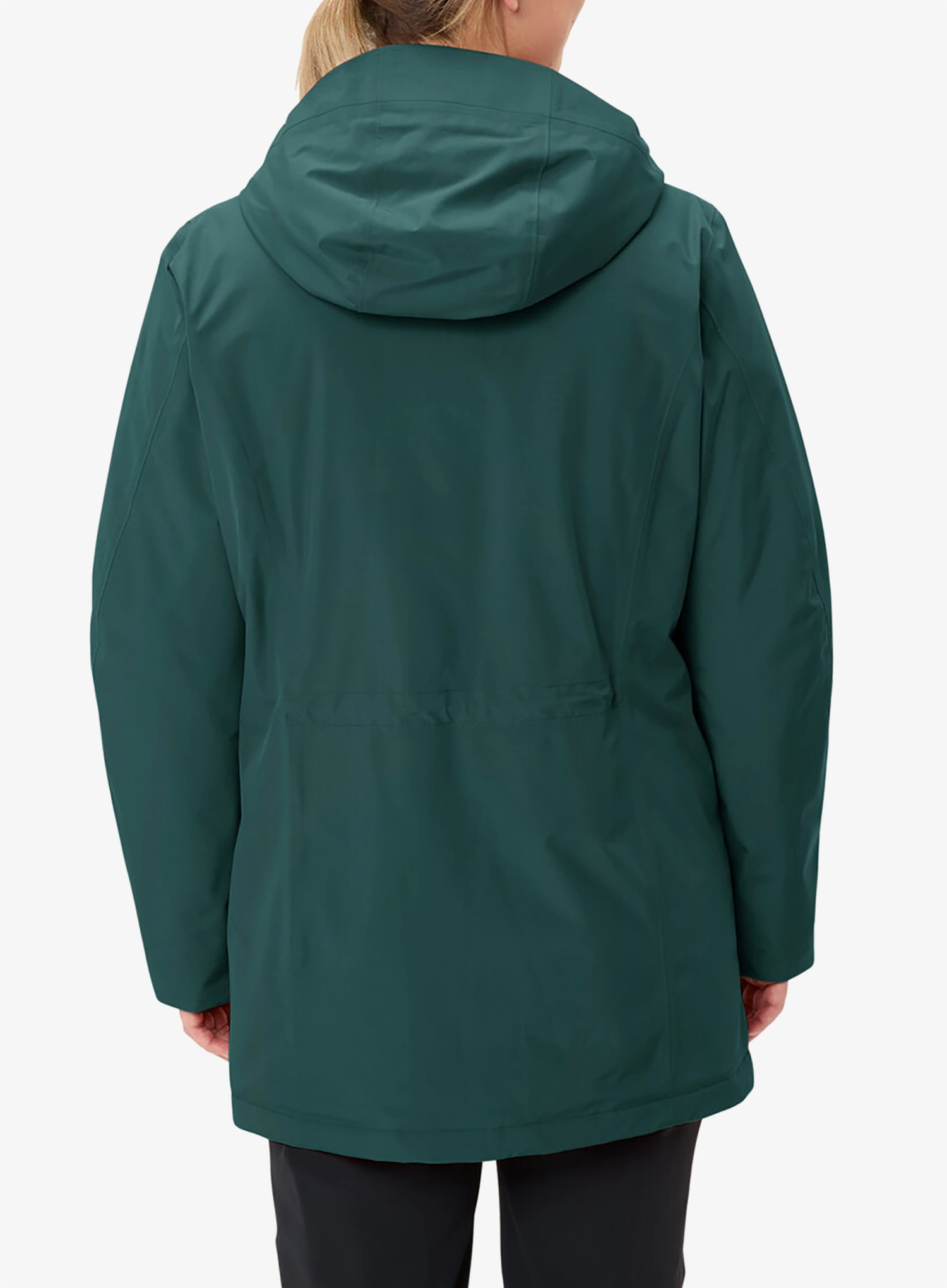 Ženska jakna Vaude Rosemoor Padded Parka - deep pond