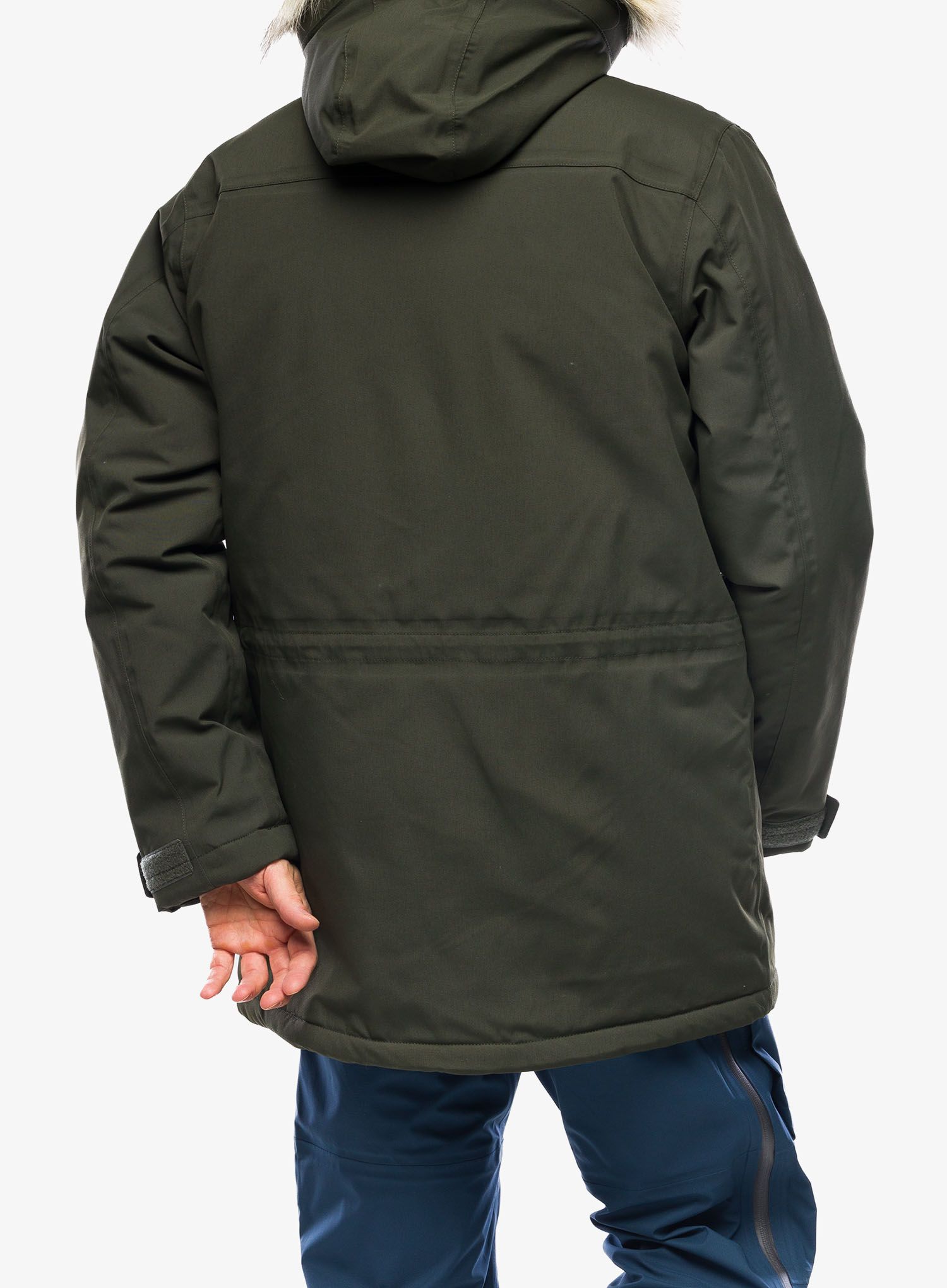 Sintetična jakna Fjallraven Nuuk Parka - dp forest