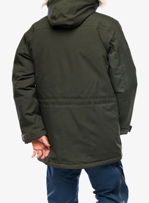 Sintetična jakna Fjallraven Nuuk Parka - dp forest