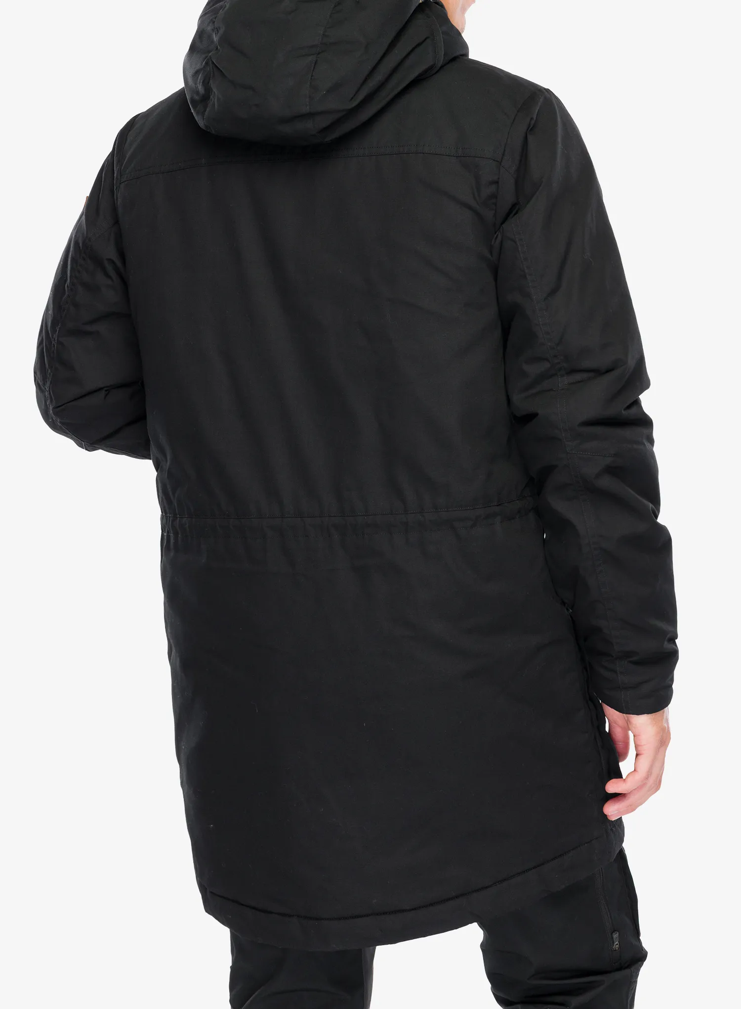 Sintetična jakna Fjallraven Singi Wool Padded Parka - black