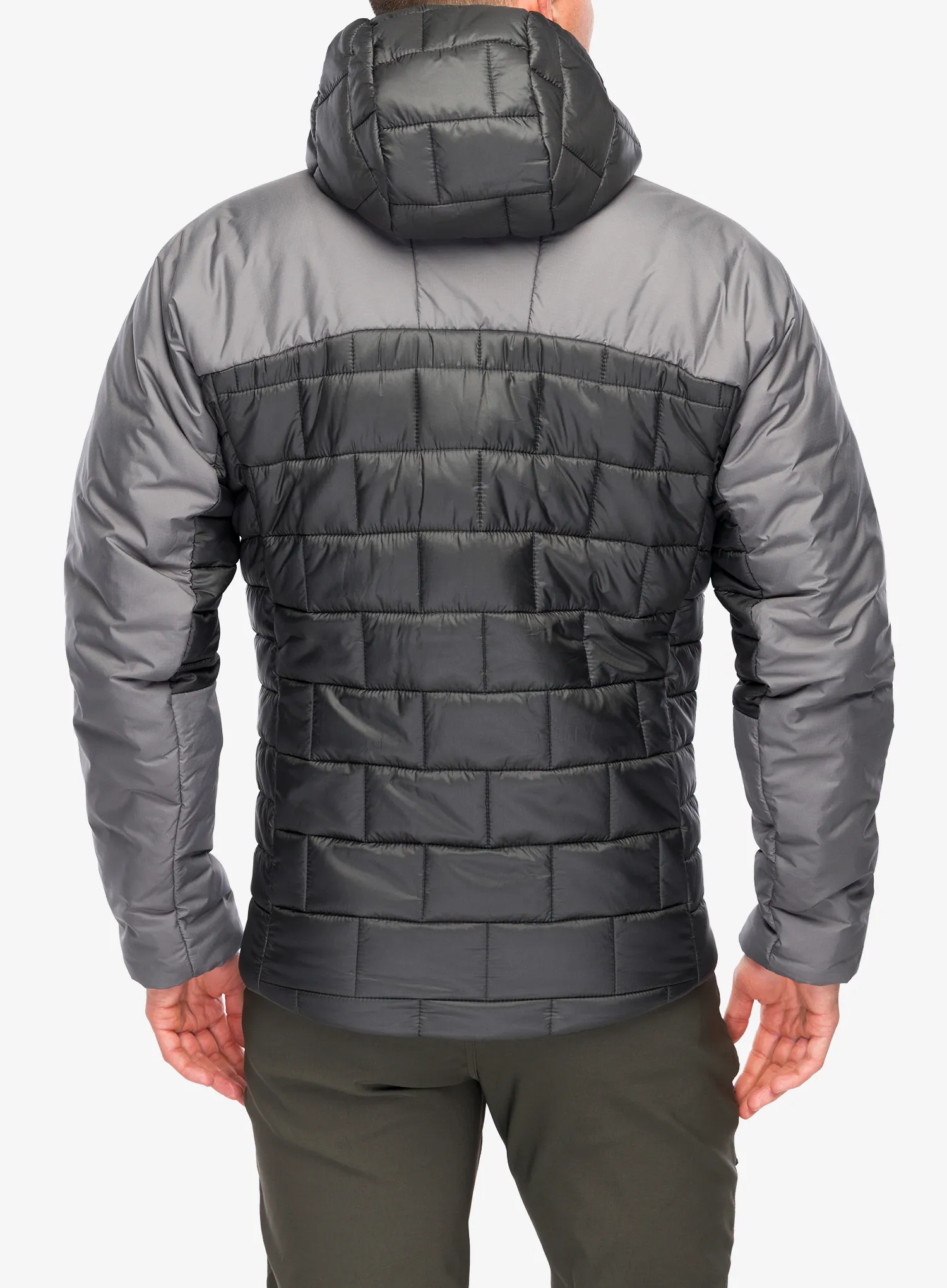 Sintetična jakna Patagonia Hi-Loft Nano Puff Hoody - forge grey