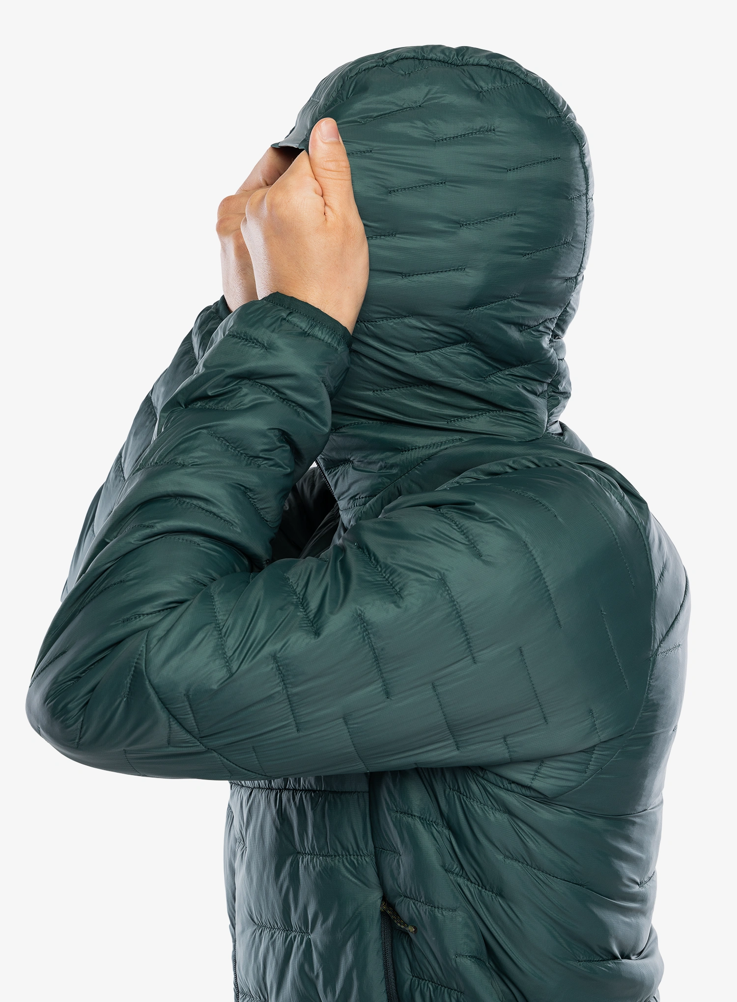 Sintetična jakna Patagonia Micro Puff Hoody - cascade green