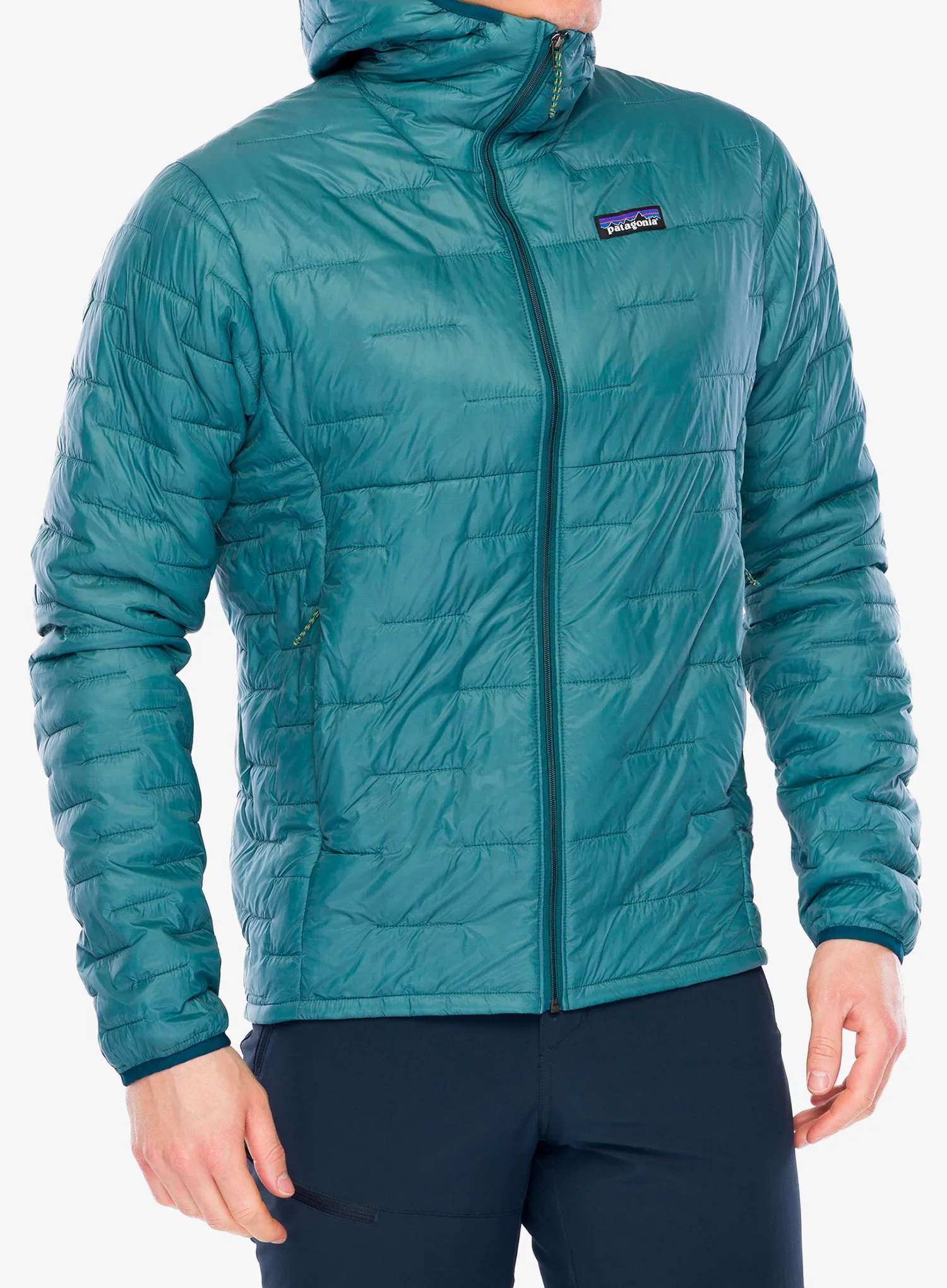 Sintetična jakna Patagonia Micro Puff Hoody - wetland blue
