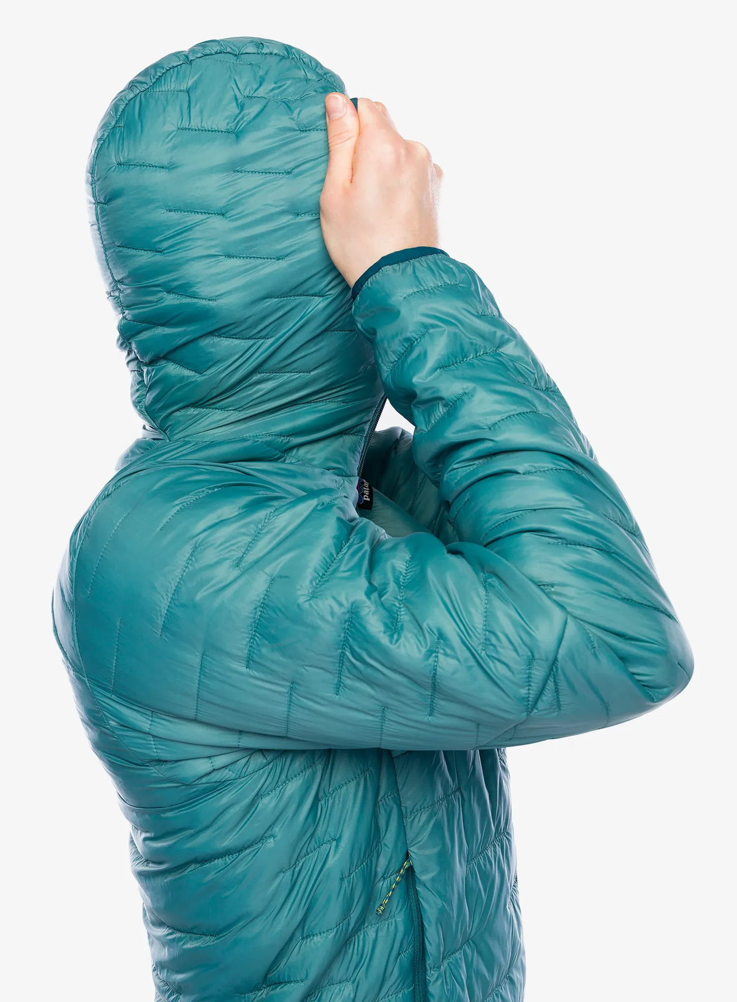 Sintetična jakna Patagonia Micro Puff Hoody - wetland blue