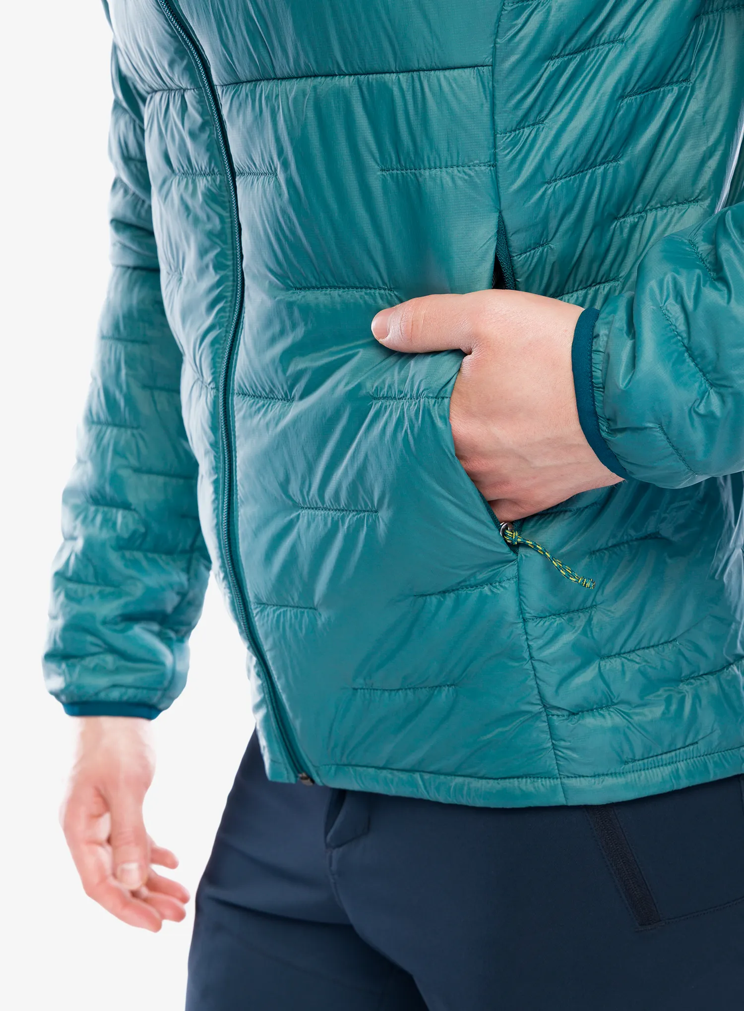Sintetična jakna Patagonia Micro Puff Hoody - wetland blue