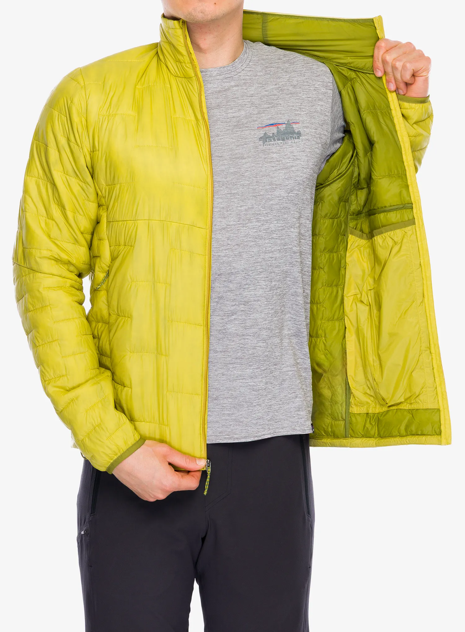 Sintetična jakna Patagonia Micro Puff Jacket - green