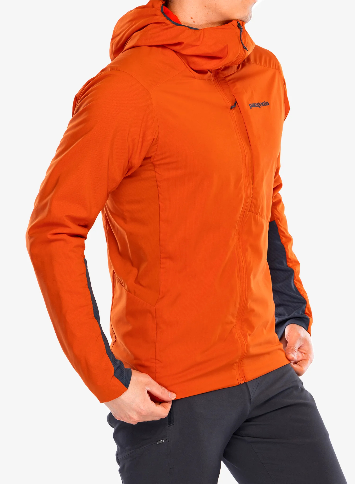 Sintetična jakna Patagonia Nano-Air Ultralight Full-Zip Hoody - pollinator orange