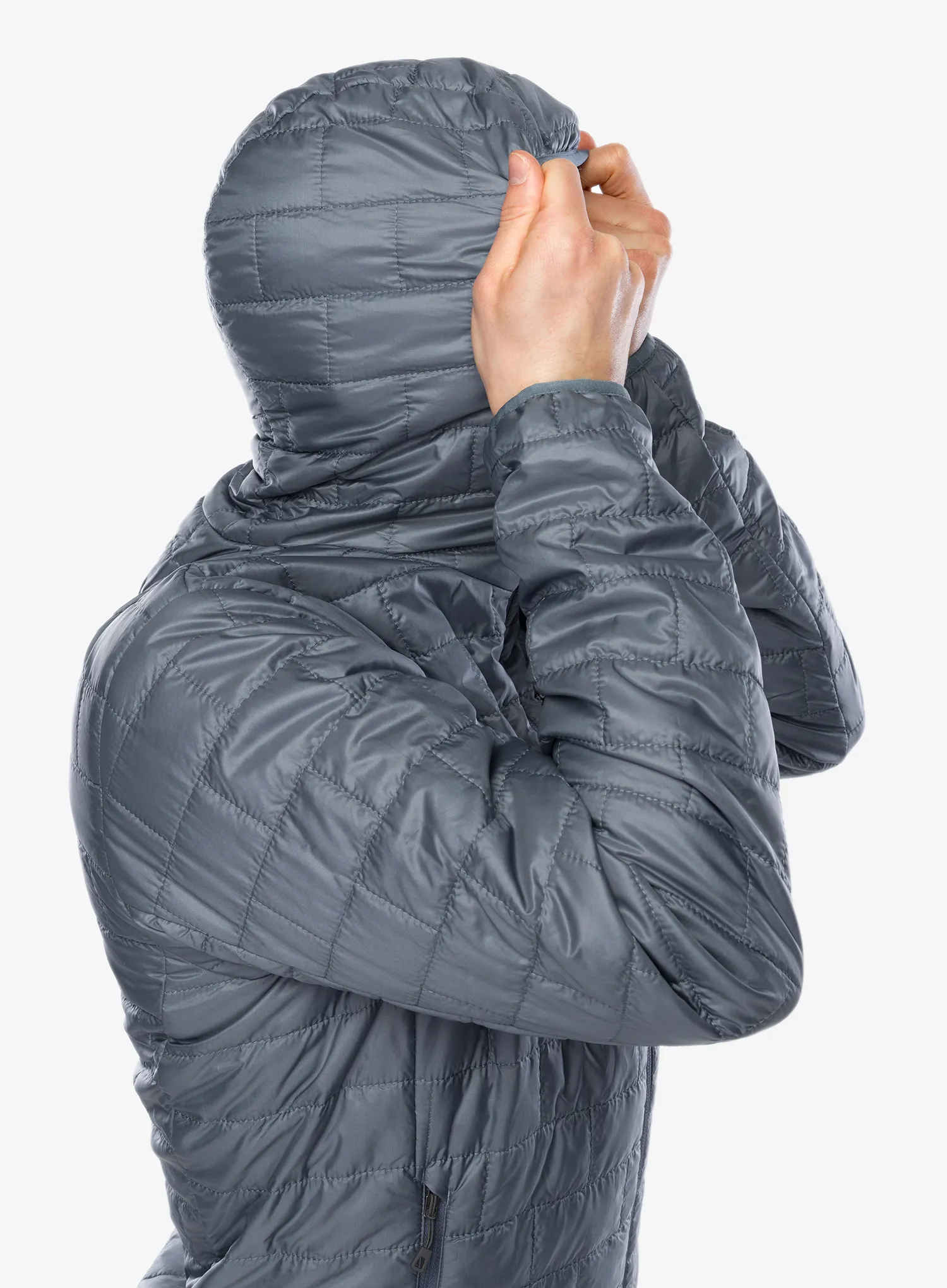 Sintetična jakna Patagonia Nano Puff Hoody - utility blue
