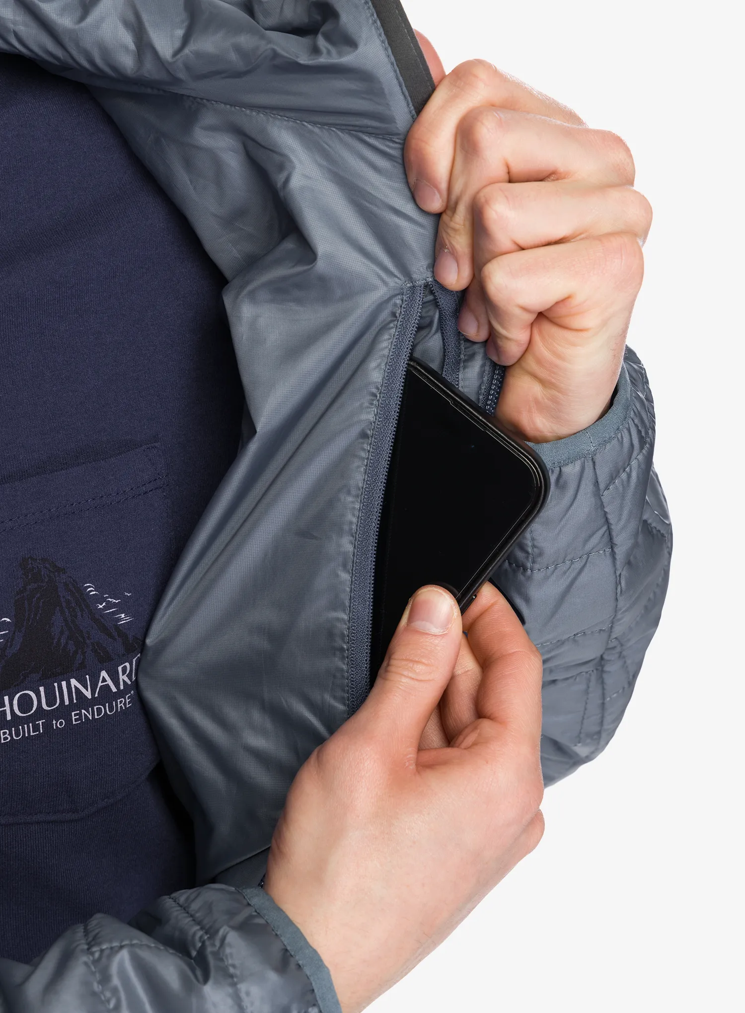 Sintetična jakna Patagonia Nano Puff Hoody - utility blue