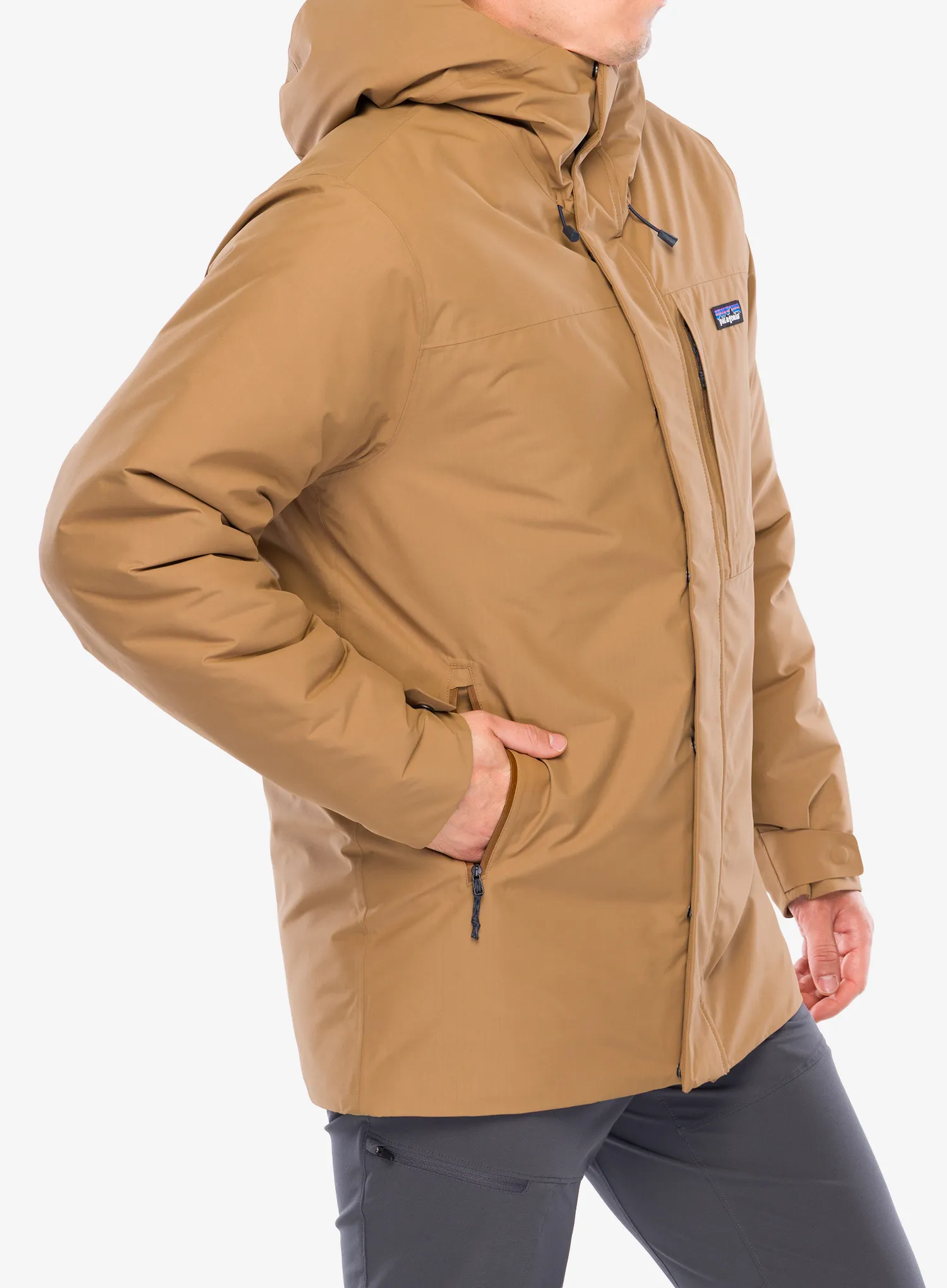 Sintetična jakna Patagonia Windshadow Parka - deer brown