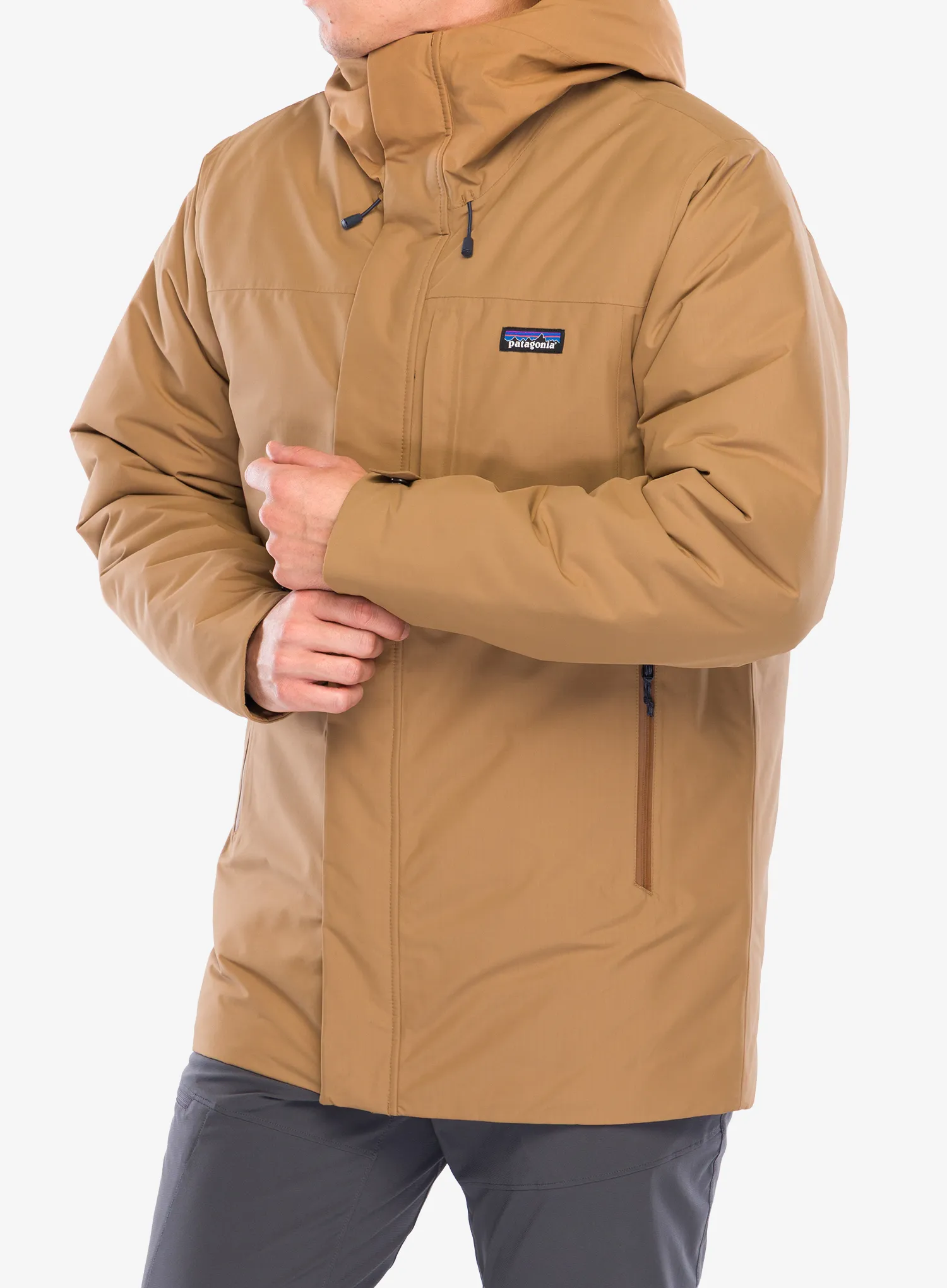 Sintetična jakna Patagonia Windshadow Parka - deer brown