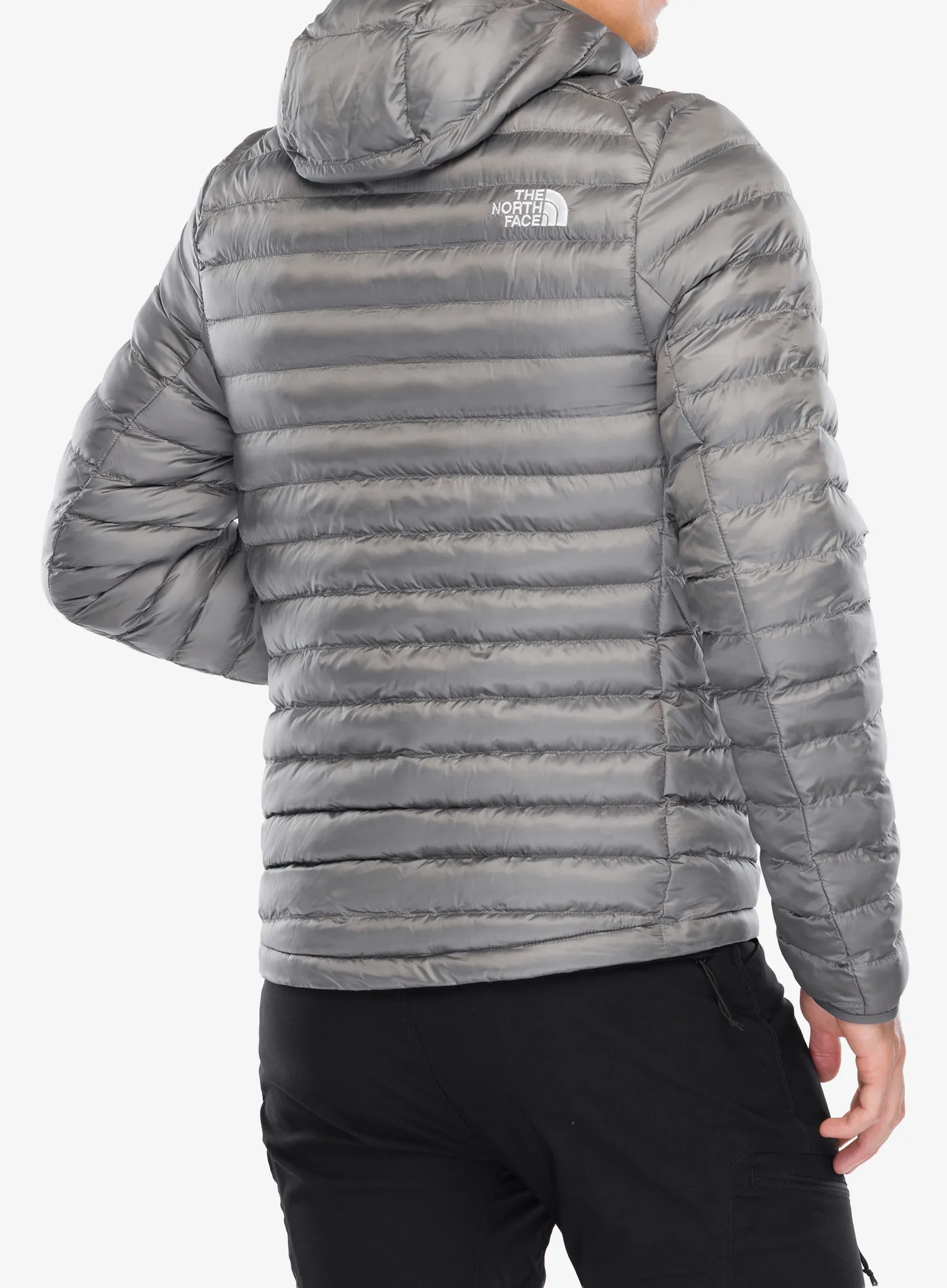 Sintetična jakna The North Face Huila Synthetic Hoodie - smoked pearl