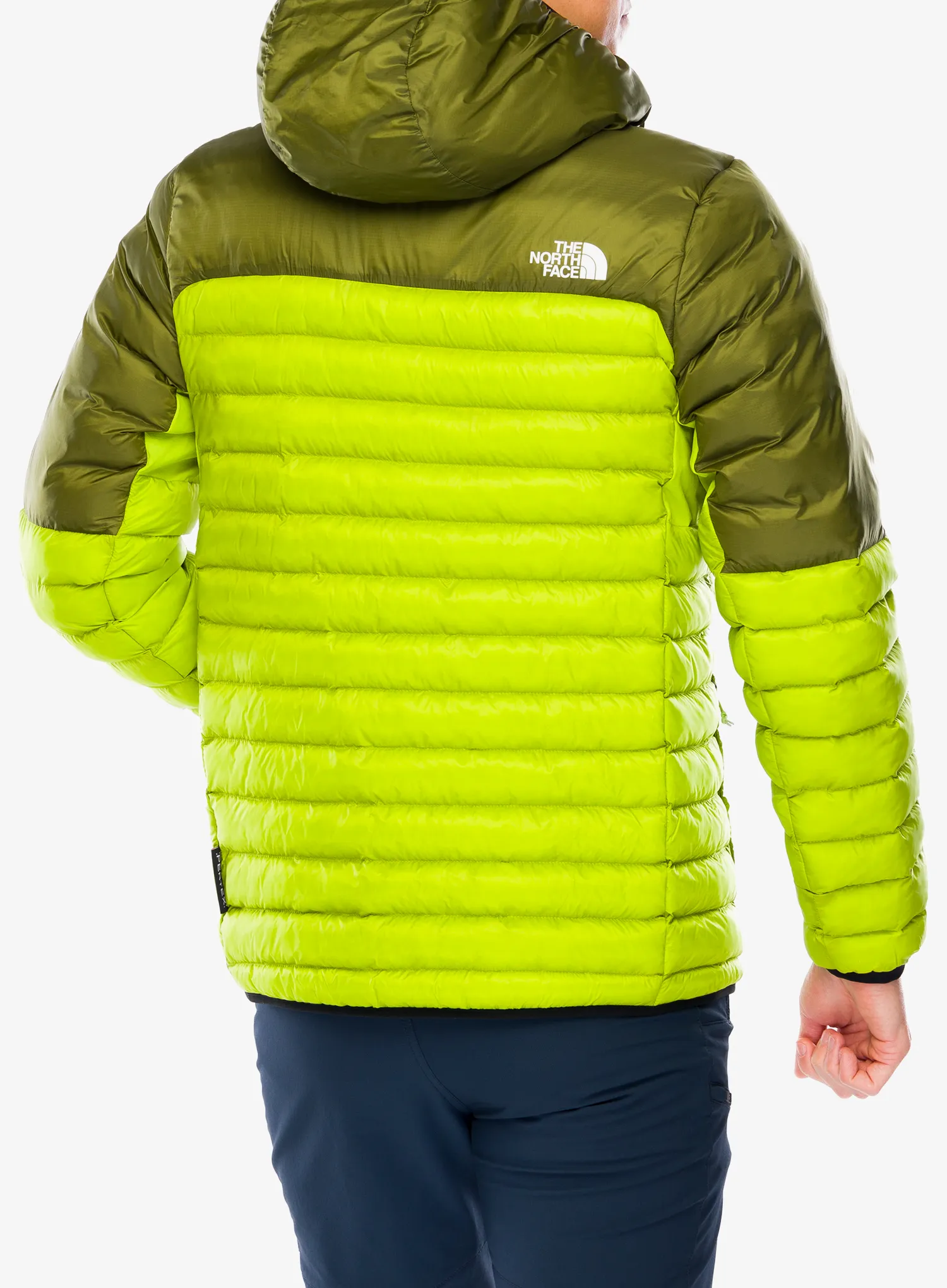 Sintetična jakna The North Face Terra Peak Hoodie - meadow grass/forest olive