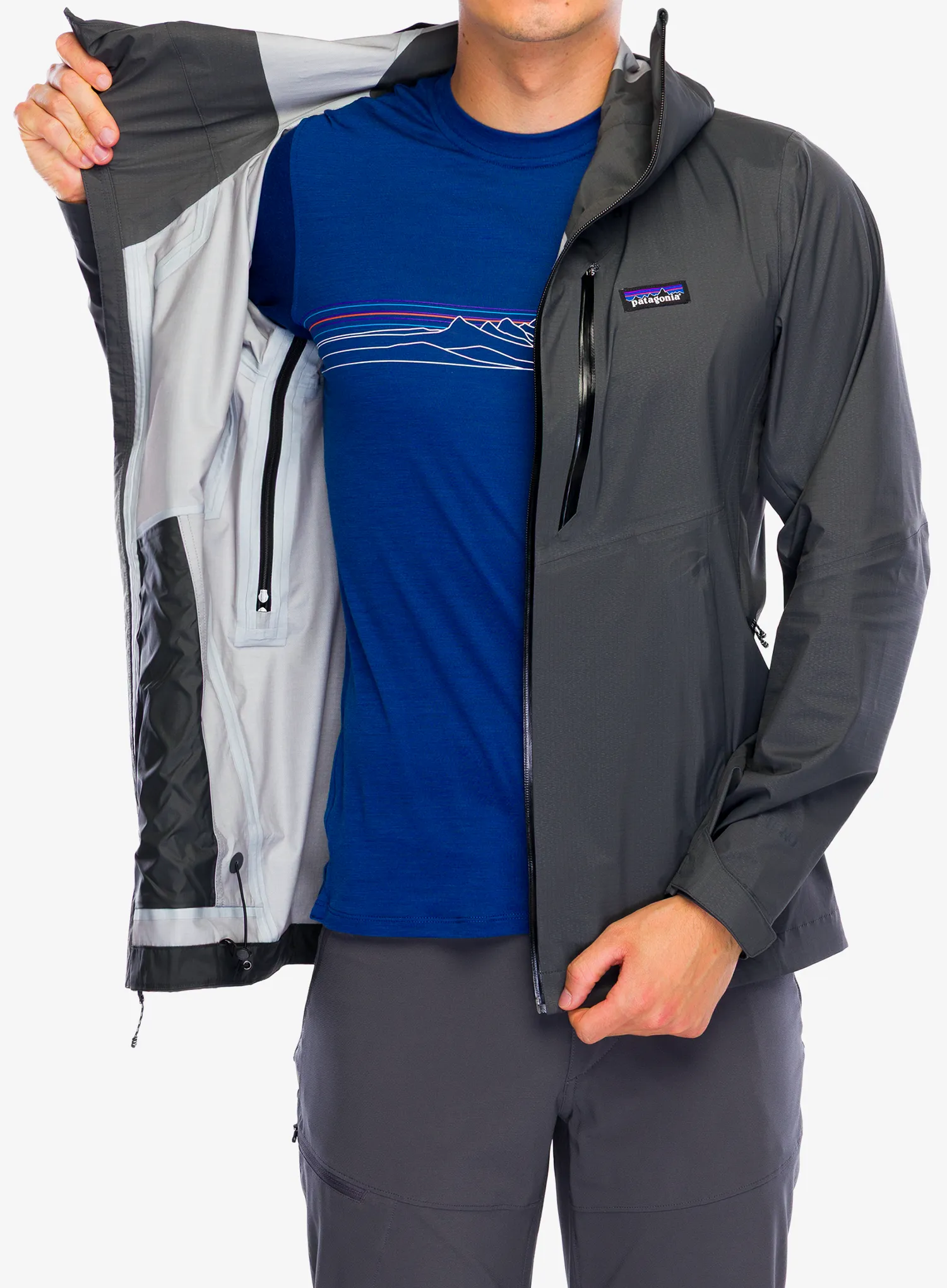 Jakna Patagonia Granite Crest Jacket - forge grey/black
