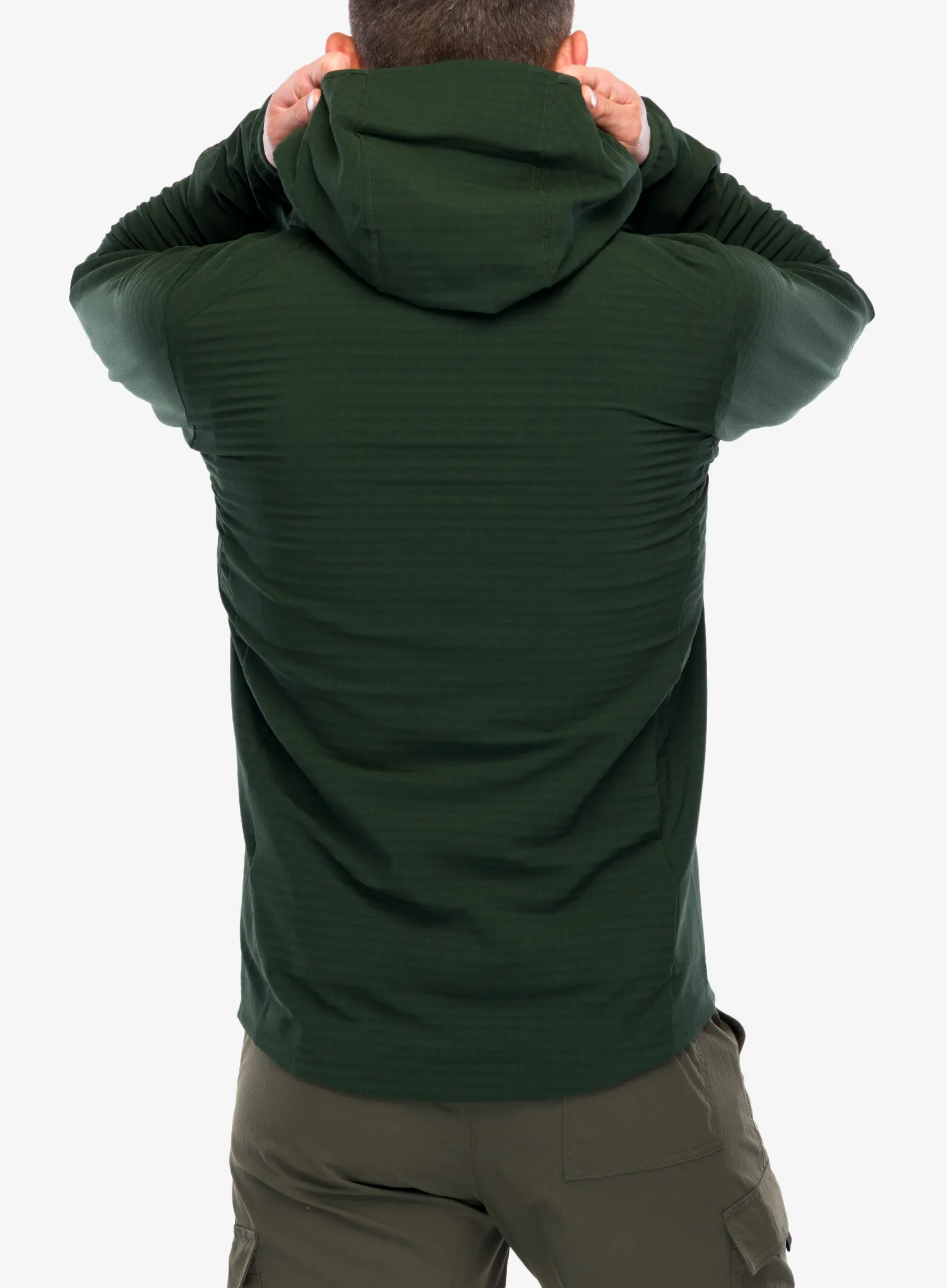 Jakna Patagonia R1 TechFace Hoody - old growth green