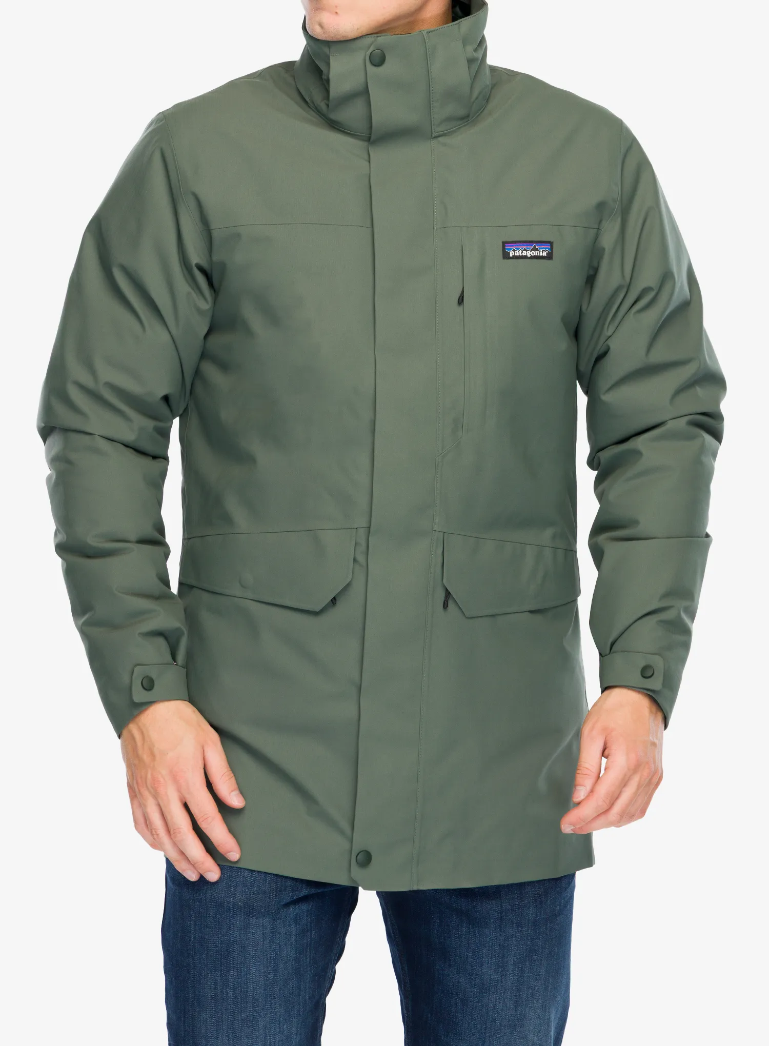 Jakna Patagonia Tres 3-in-1 Parka - old growth green