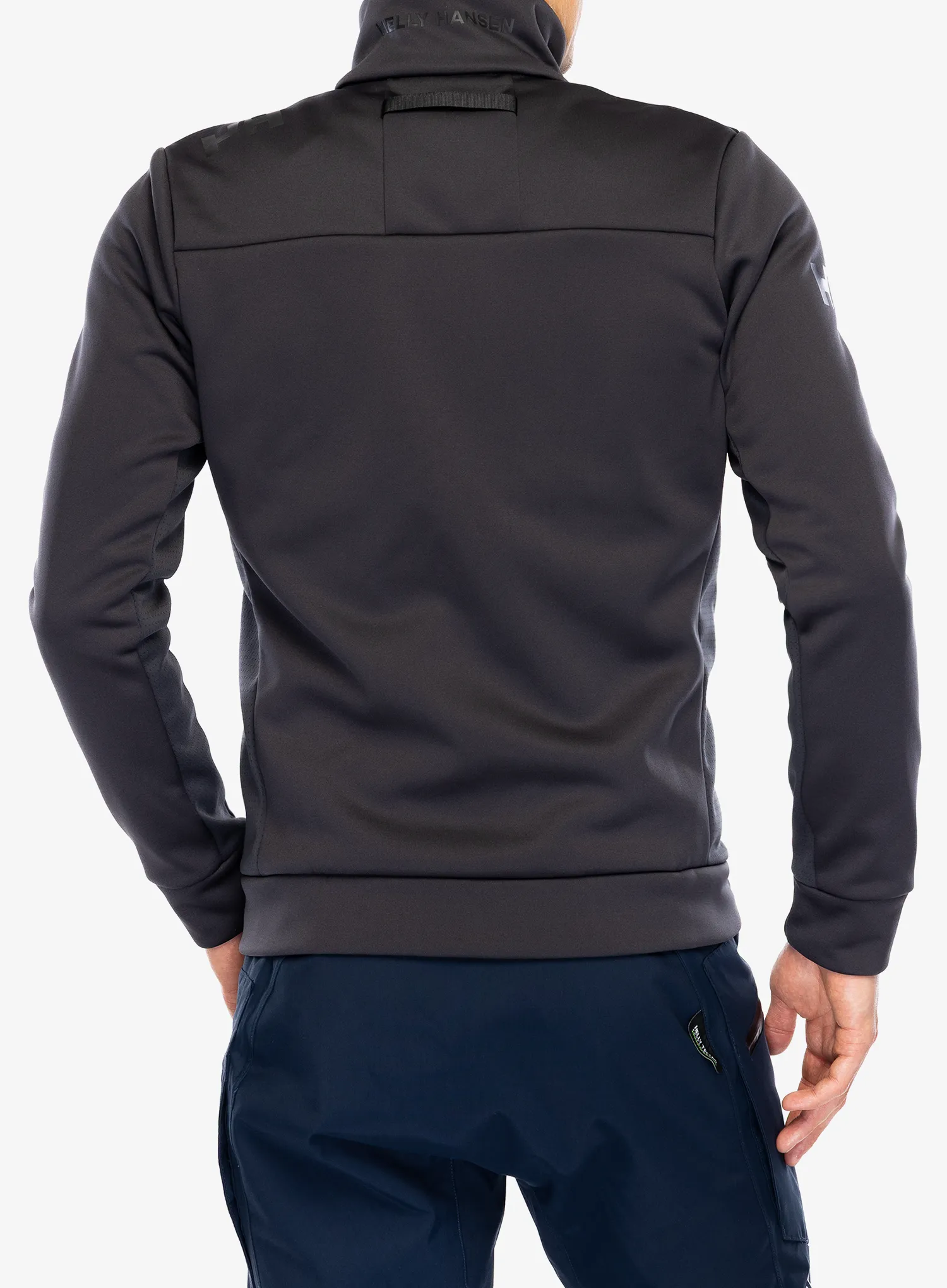 Flis Helly Hansen Crew Fleece Jacket - ebony