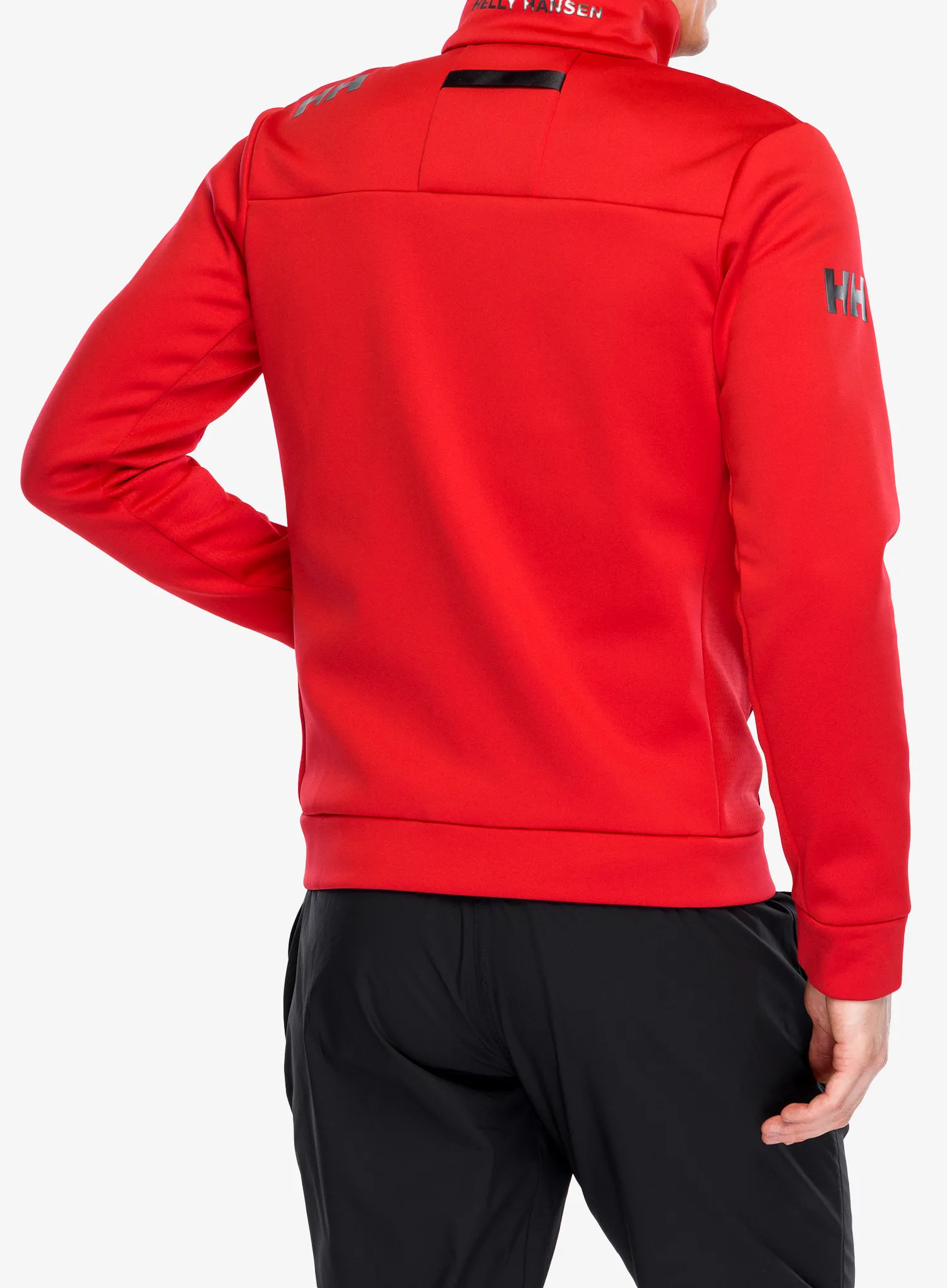Flis Helly Hansen Crew Fleece Jacket - red